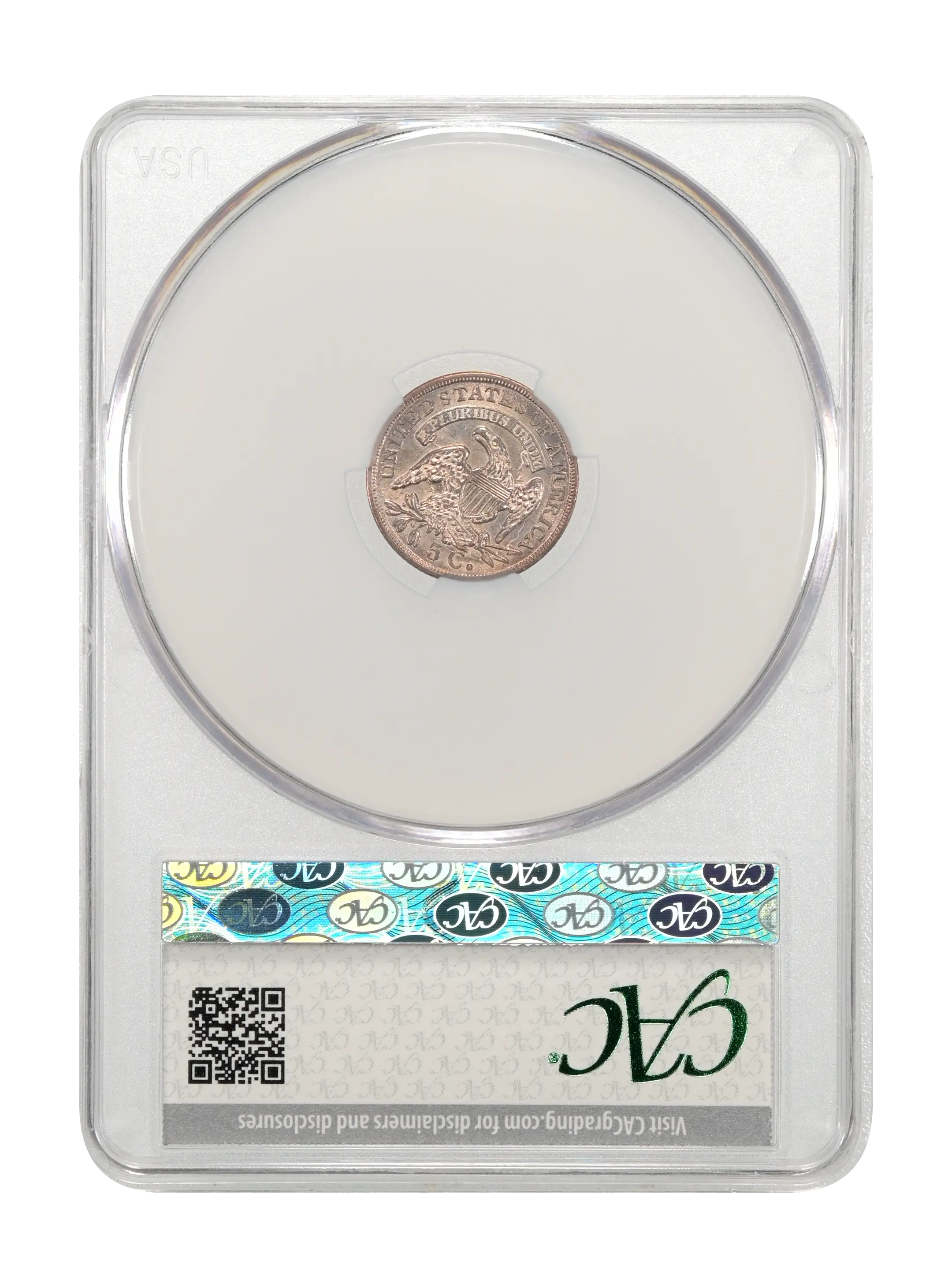 1837 H10c Large 5C, LM-5 MS thumbnail 13