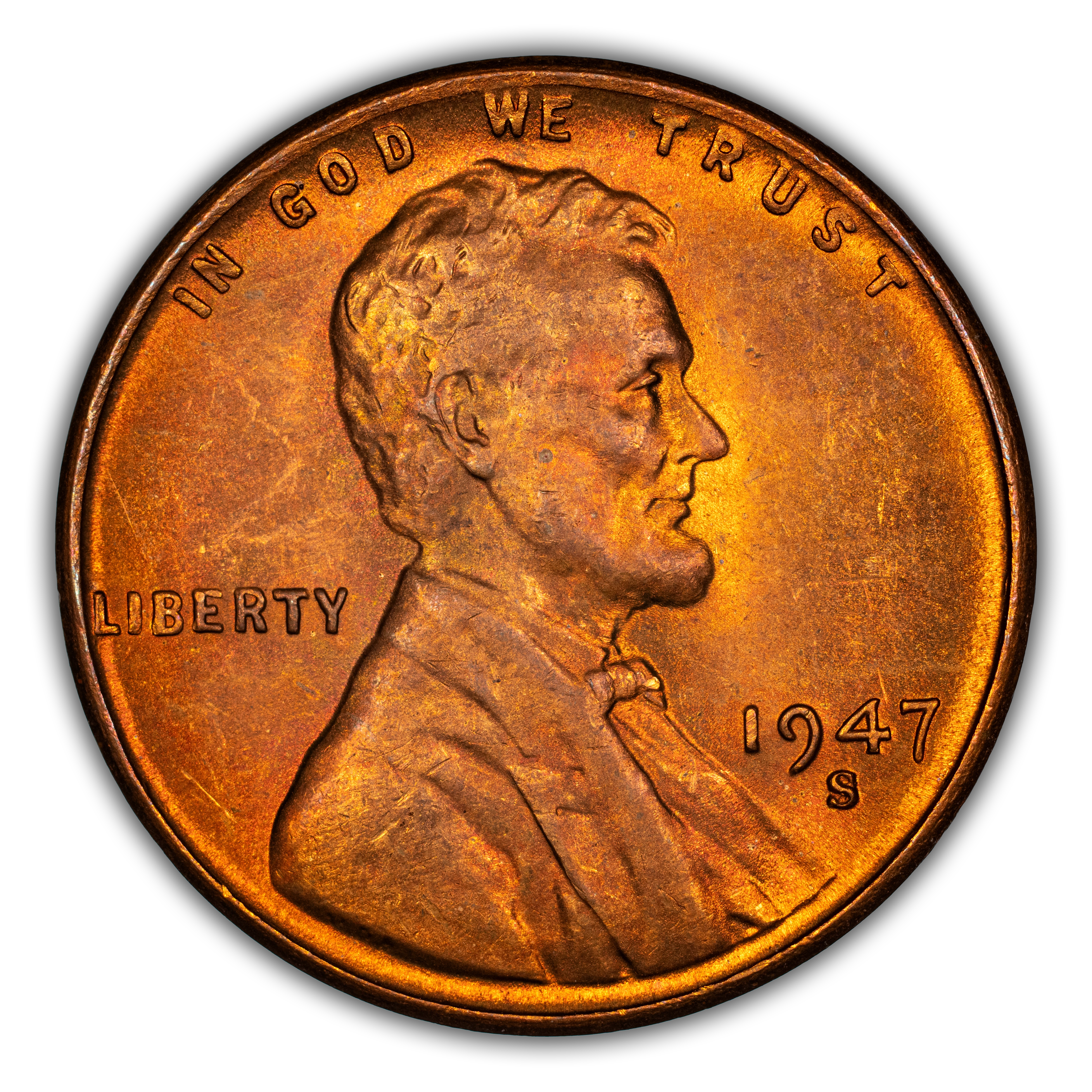 1947-S 1c MS RB
