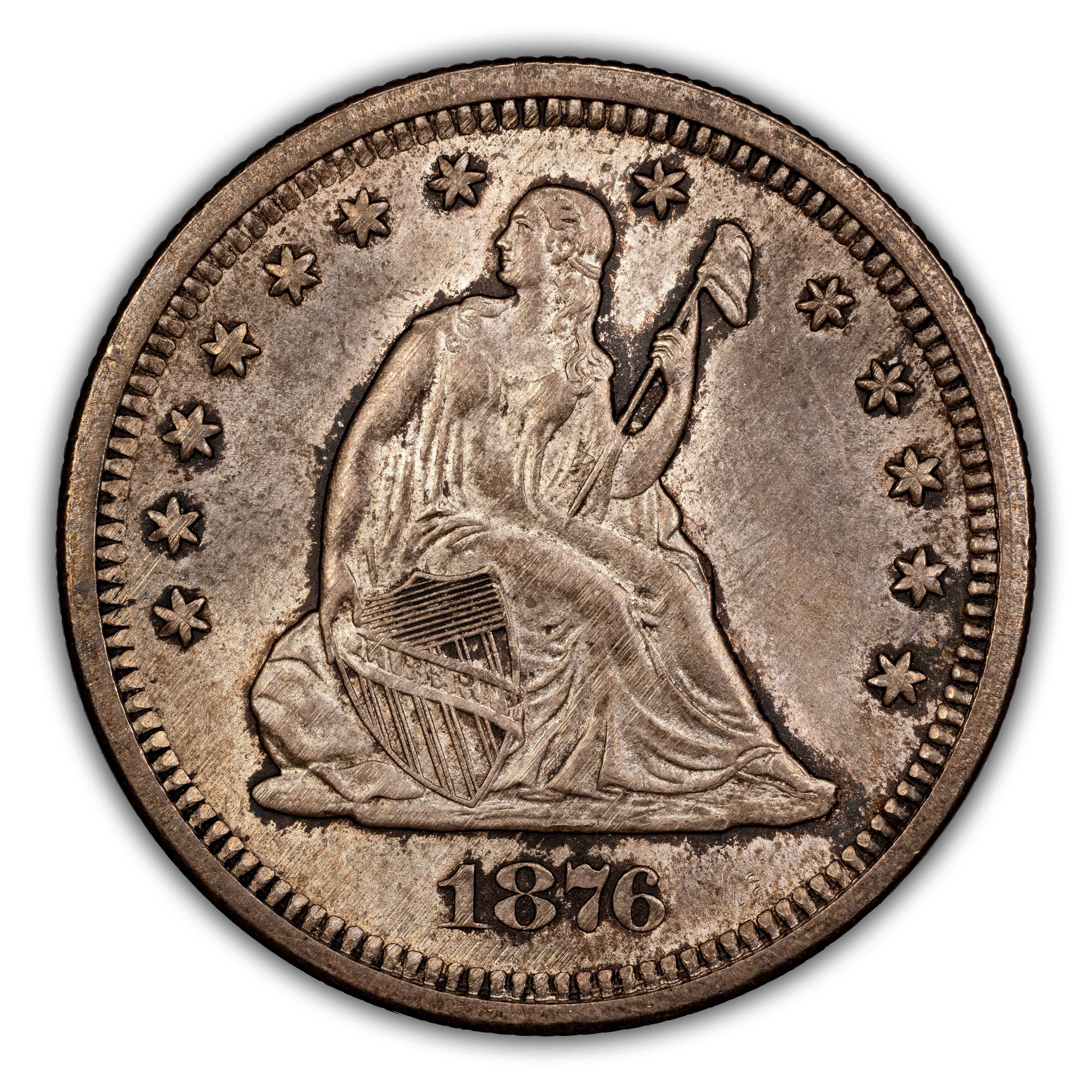 1876-S 25c MS thumbnail 3