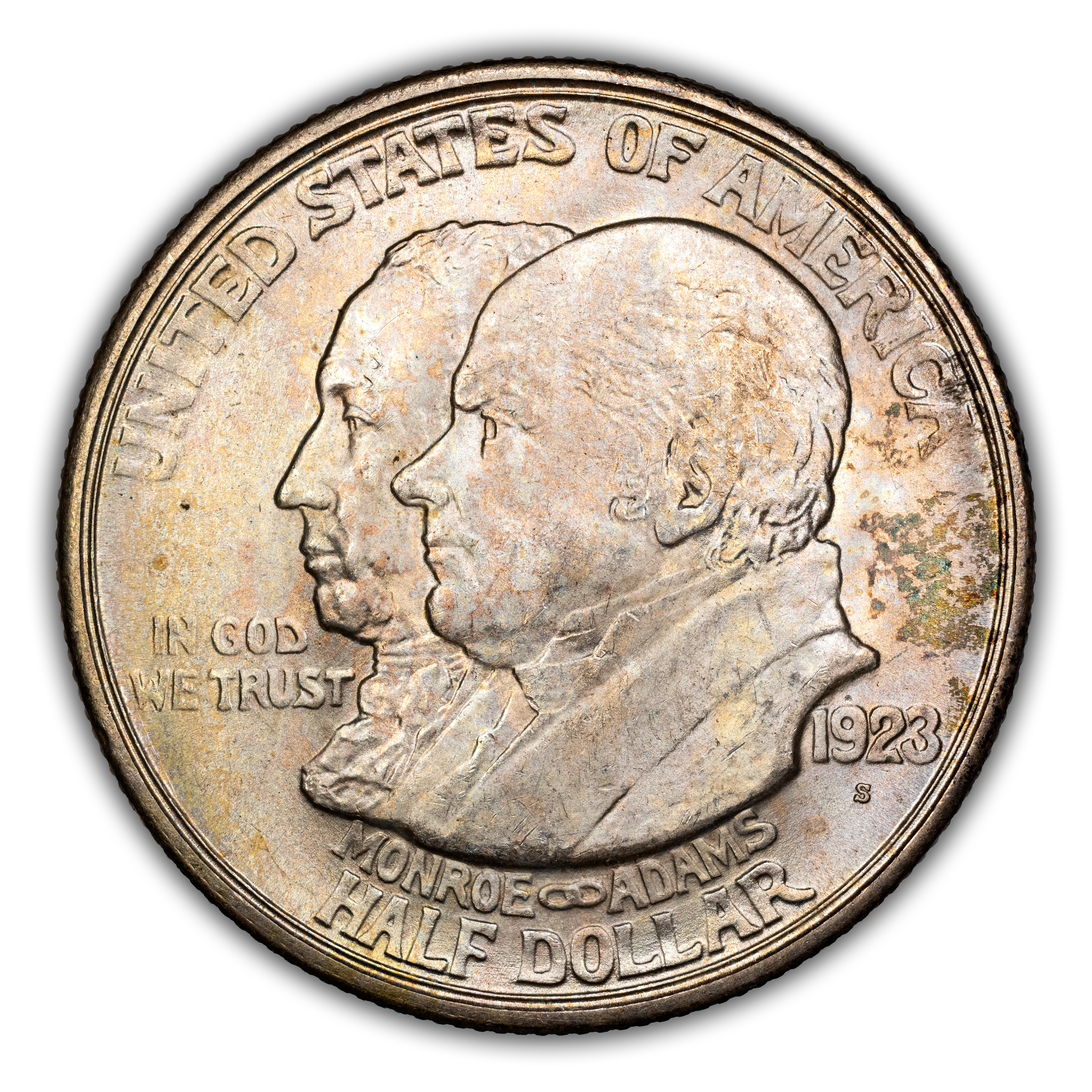 1923-S 50c Monroe Doctrine MS thumbnail 3