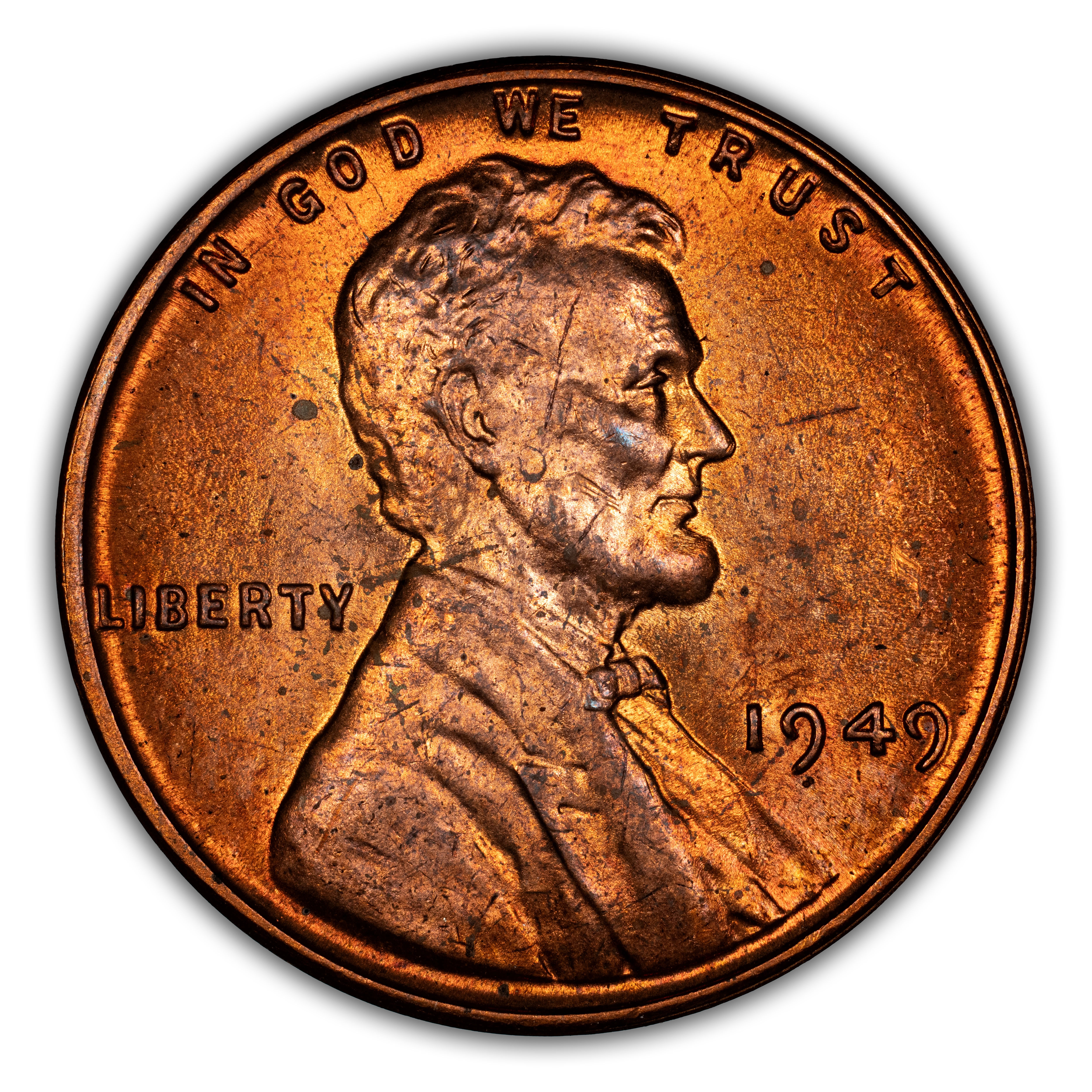 1949 1c MS RB