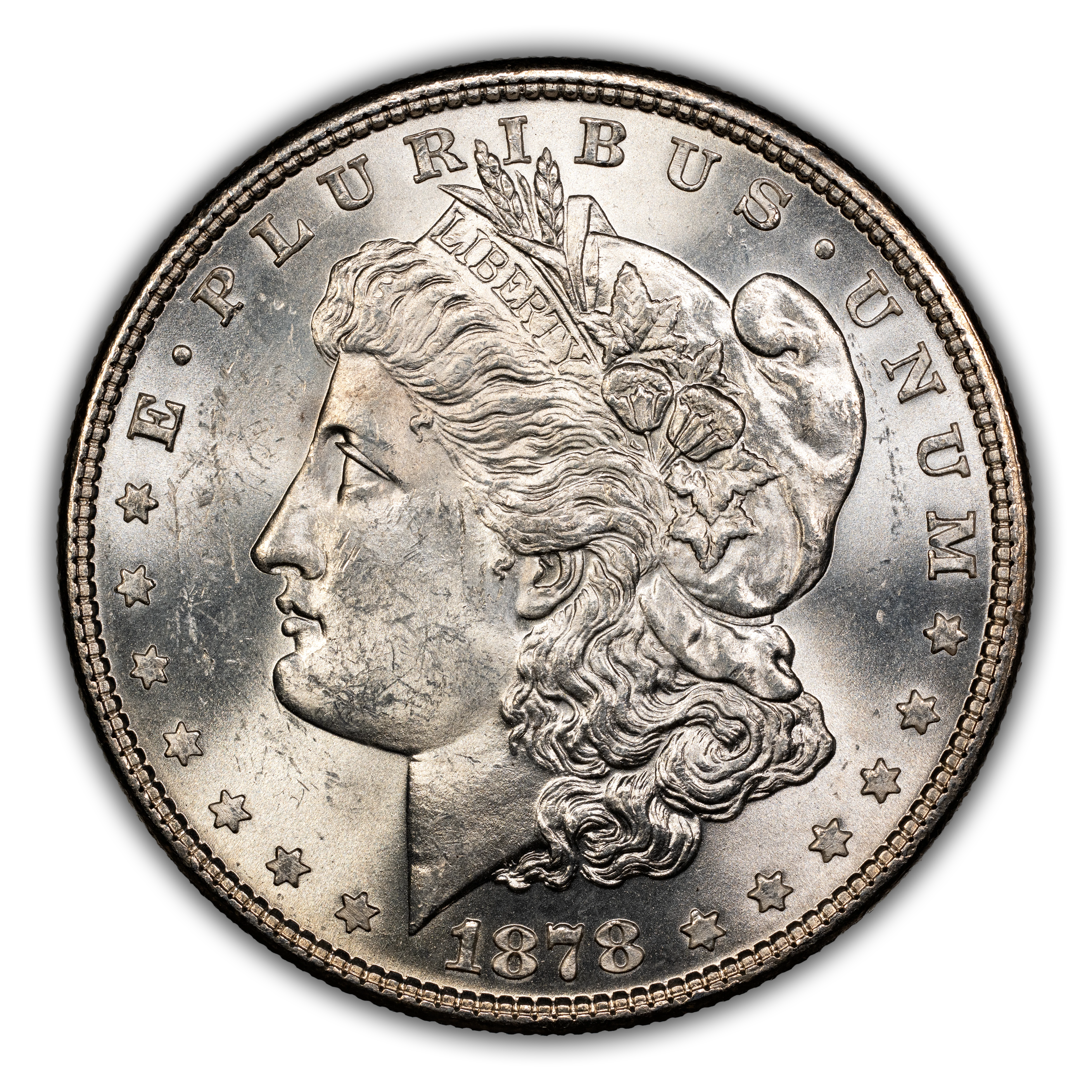 1878 7TF $1  Rev. 1878, Rev. Denticle Impressions, VAM-225A MS thumbnail 16