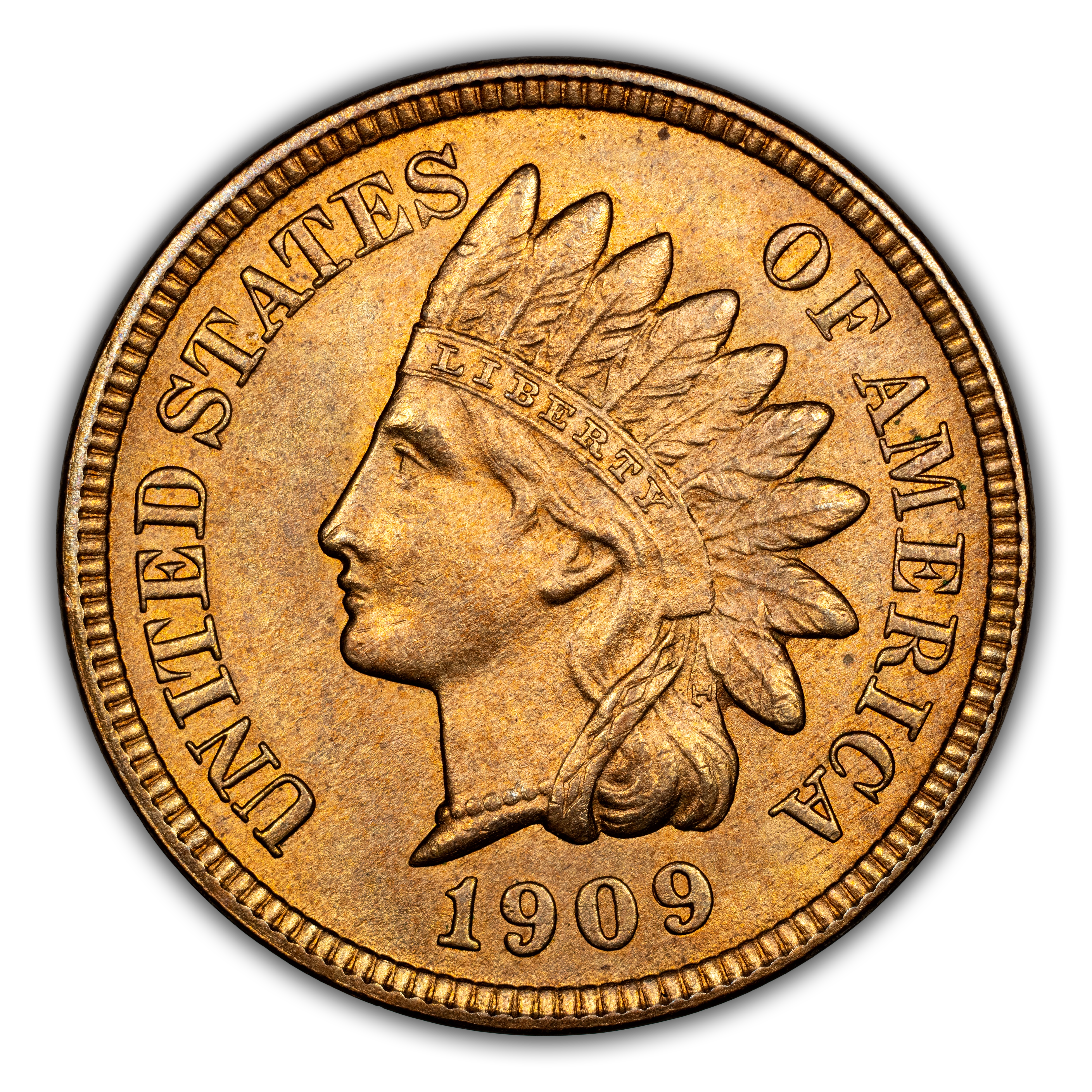 1909-S 1c Indian MS RD thumbnail 4