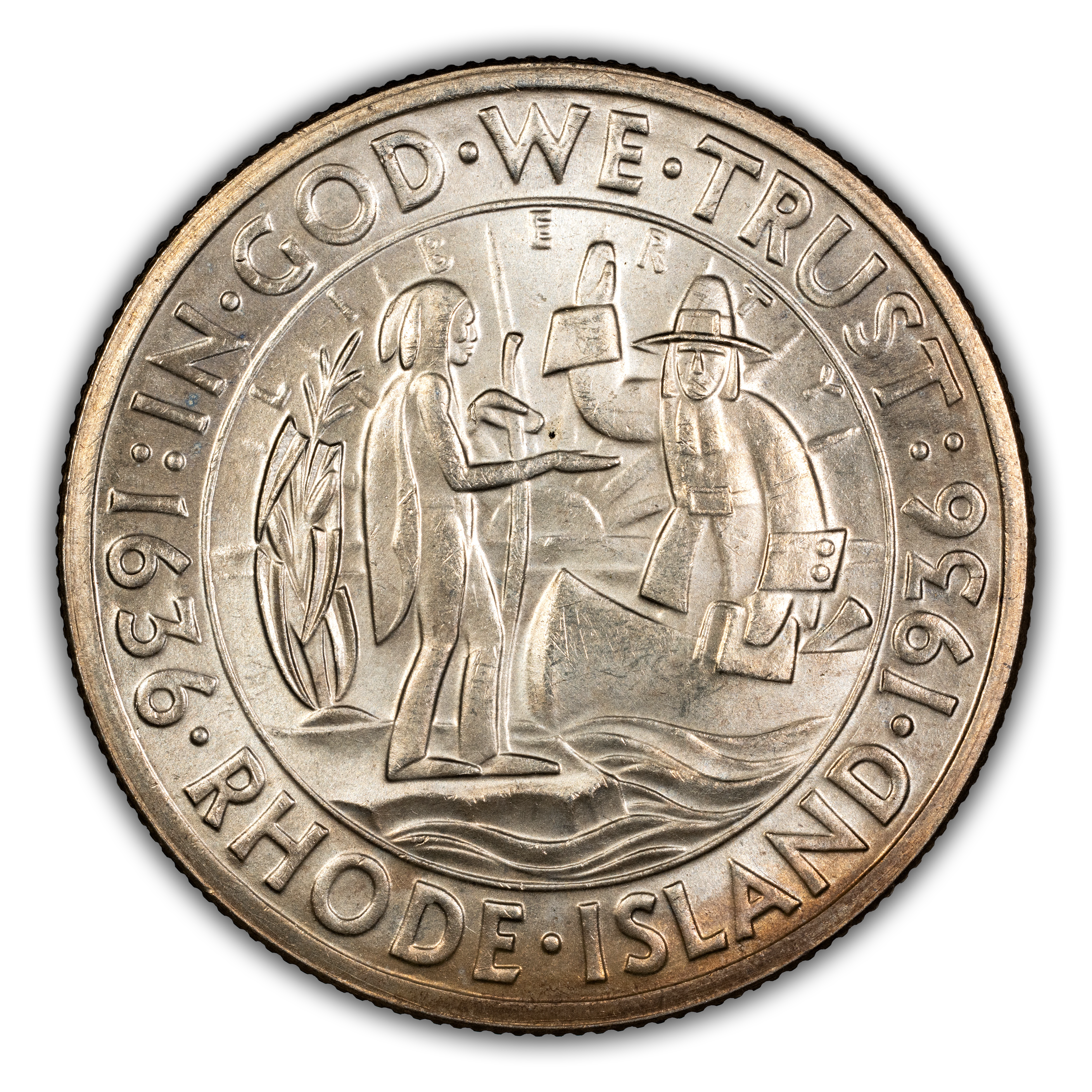 1936 50c Rhode Island MS thumbnail 5