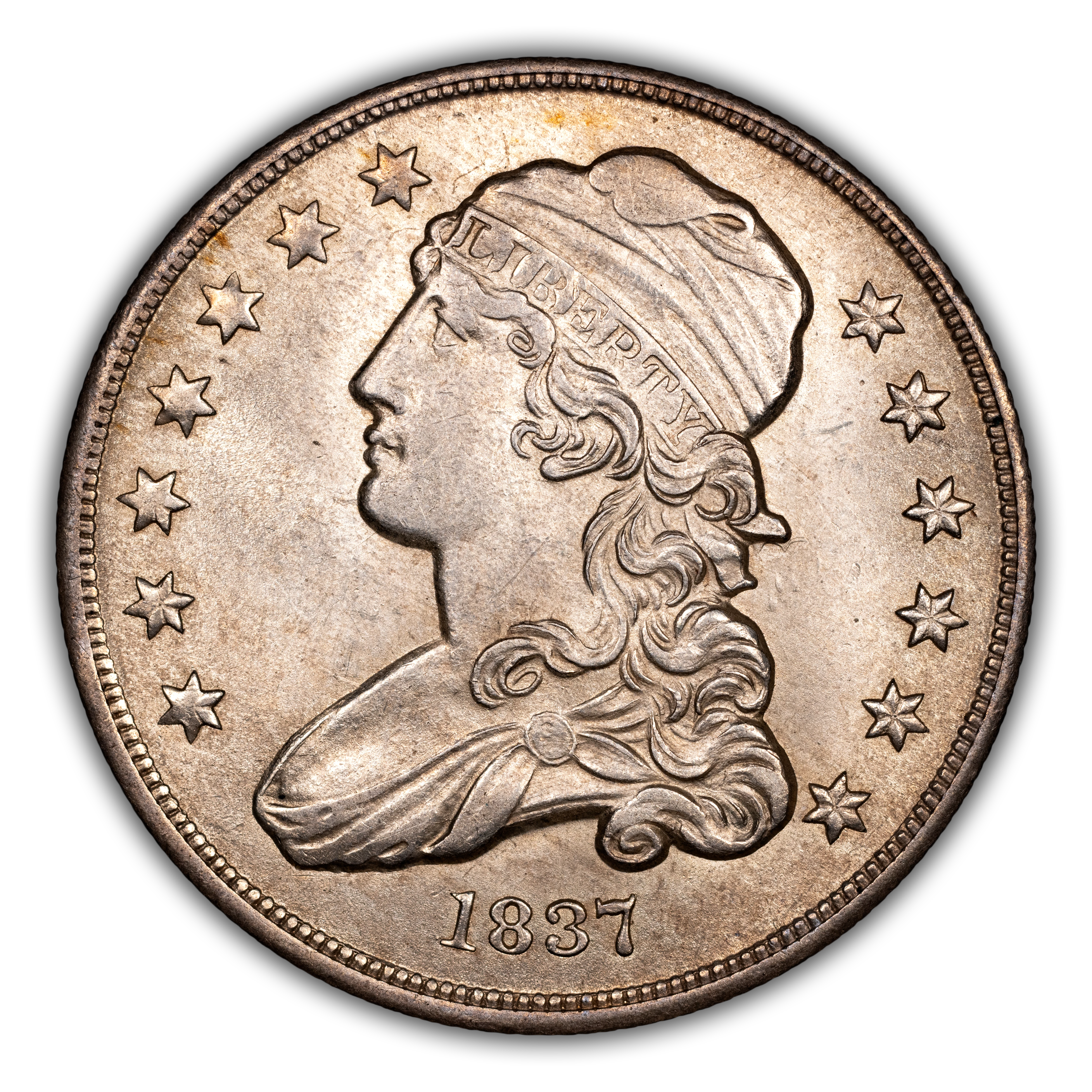 1837 25c MS