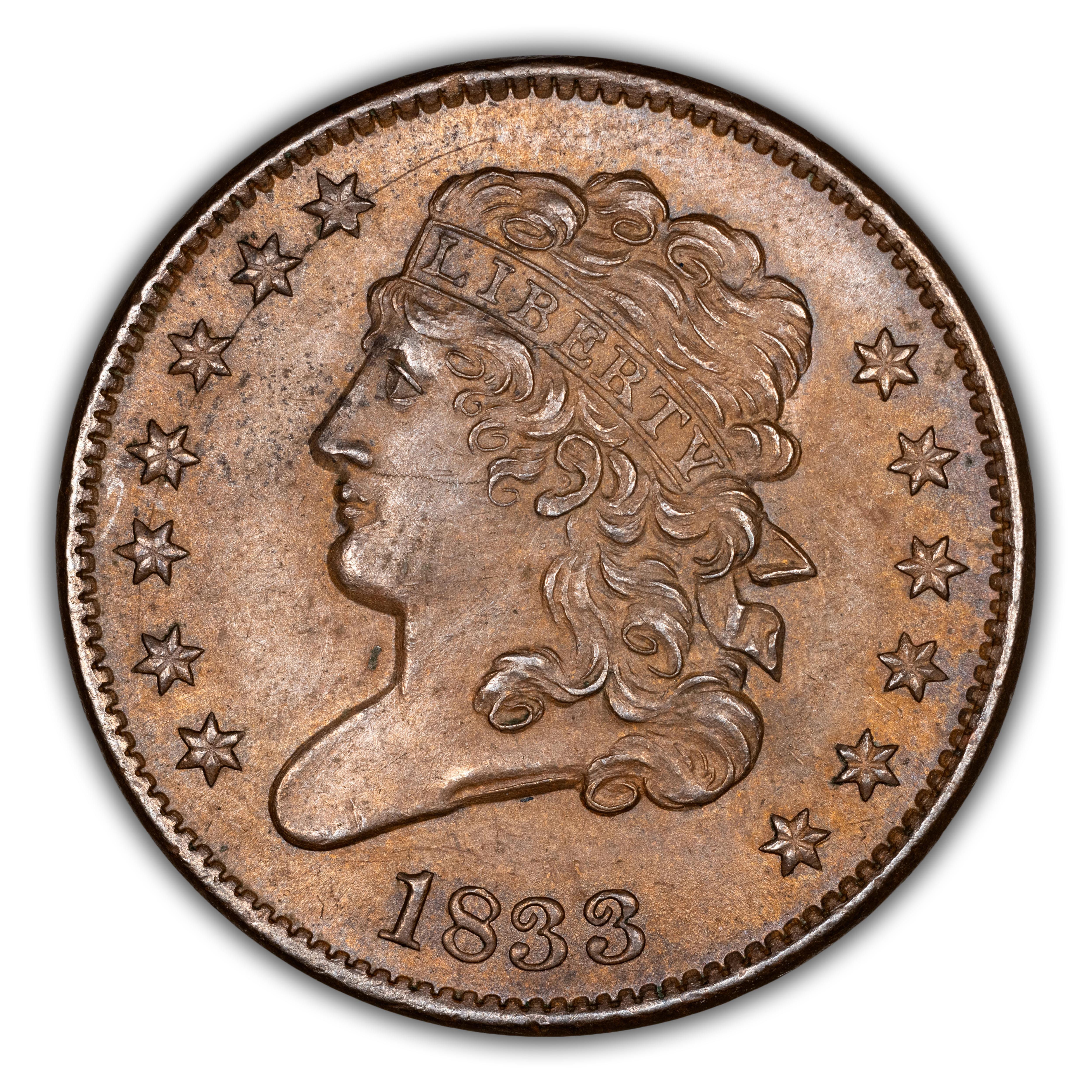 1833 1/2c MS BN thumbnail 4