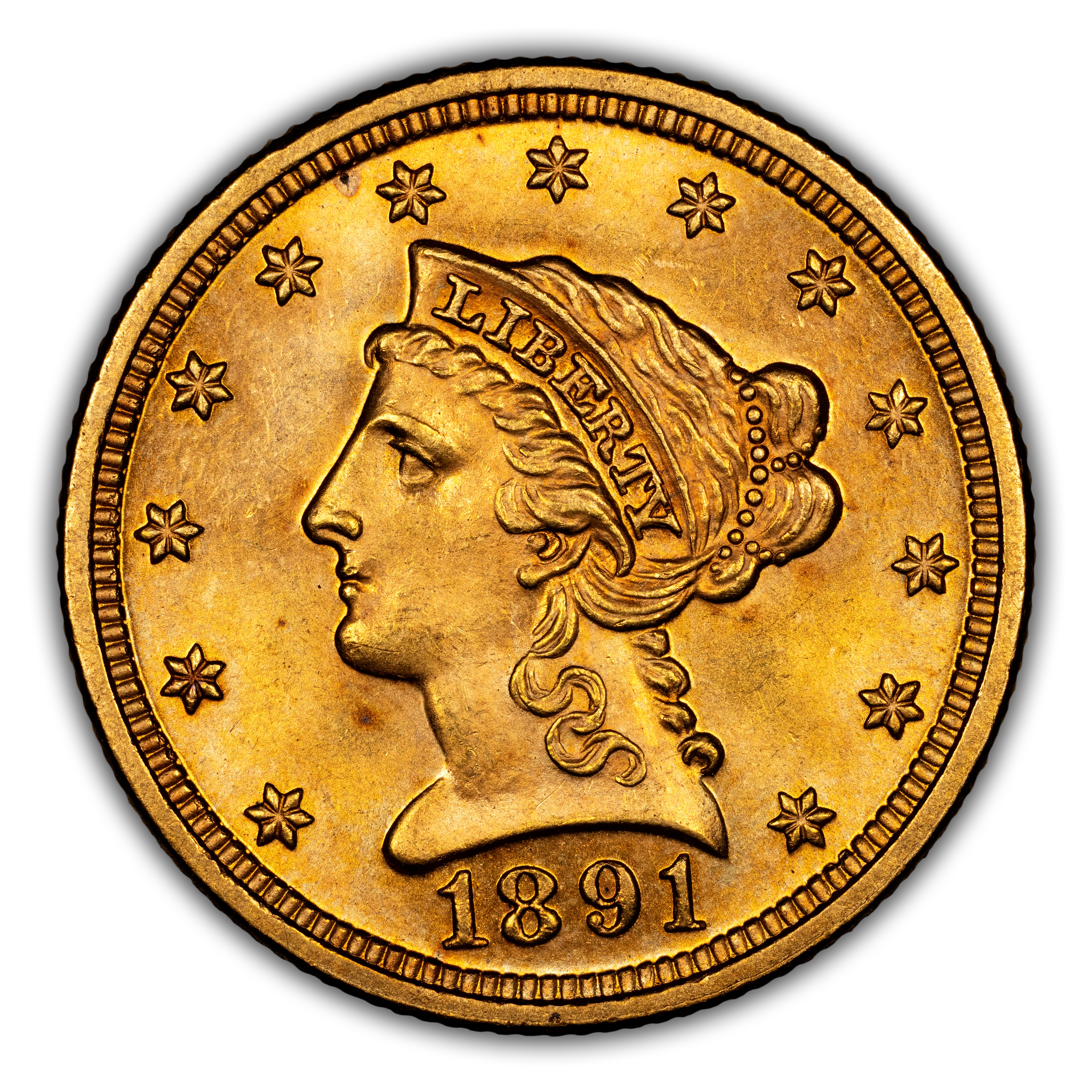 1891 $2 1/2 MS
