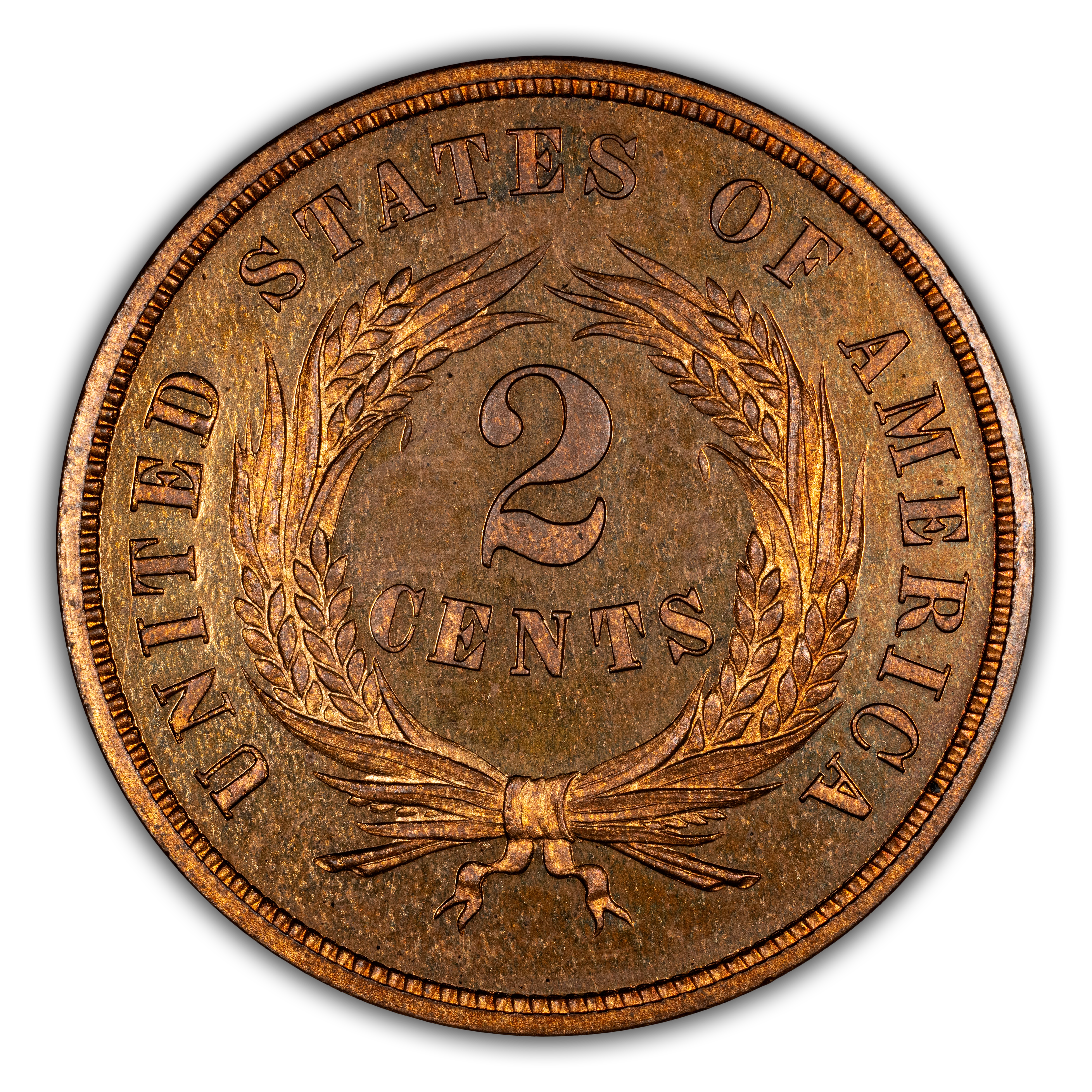 1864 2c Large Motto PR RB thumbnail 15