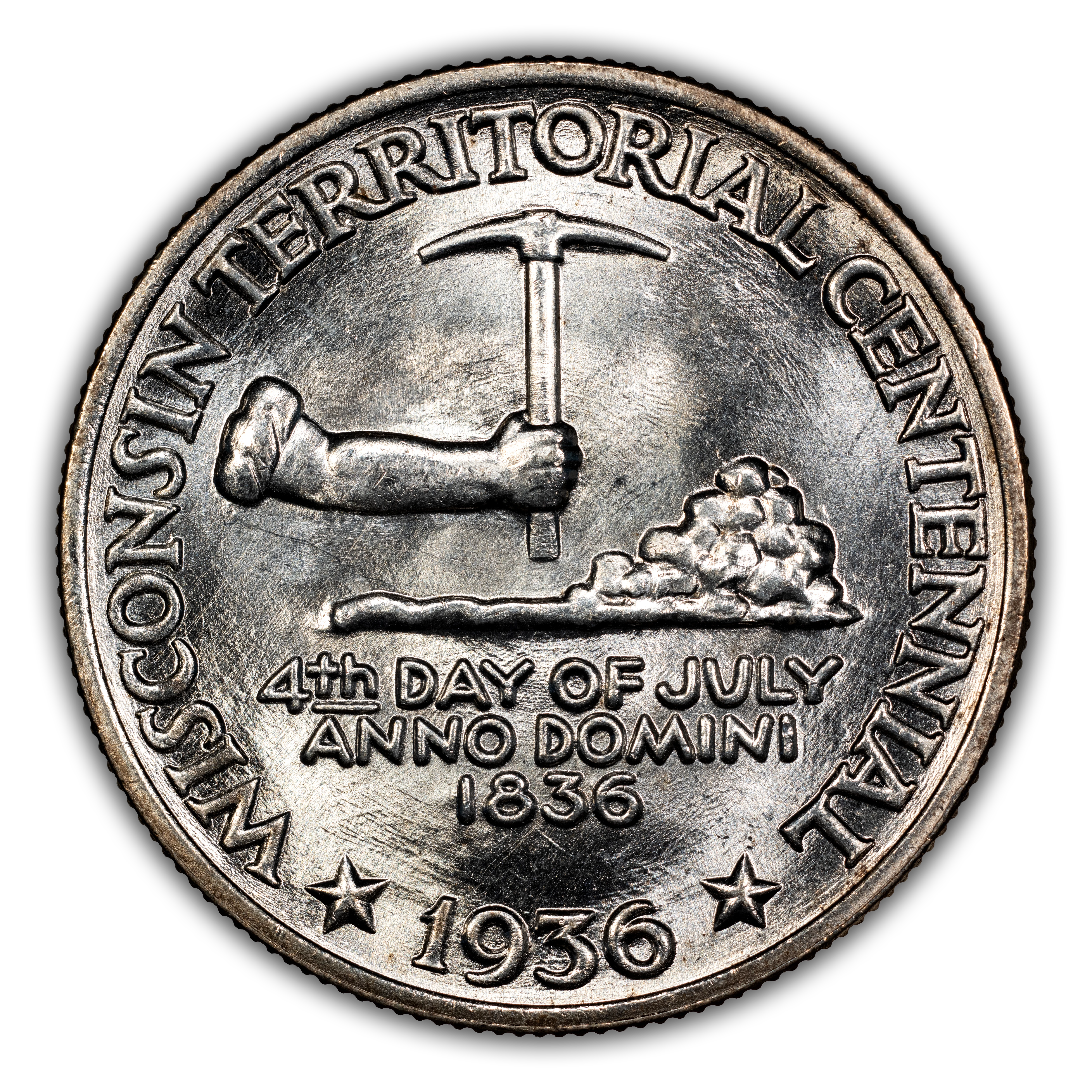 1936 50c Wisconsin MS thumbnail 5