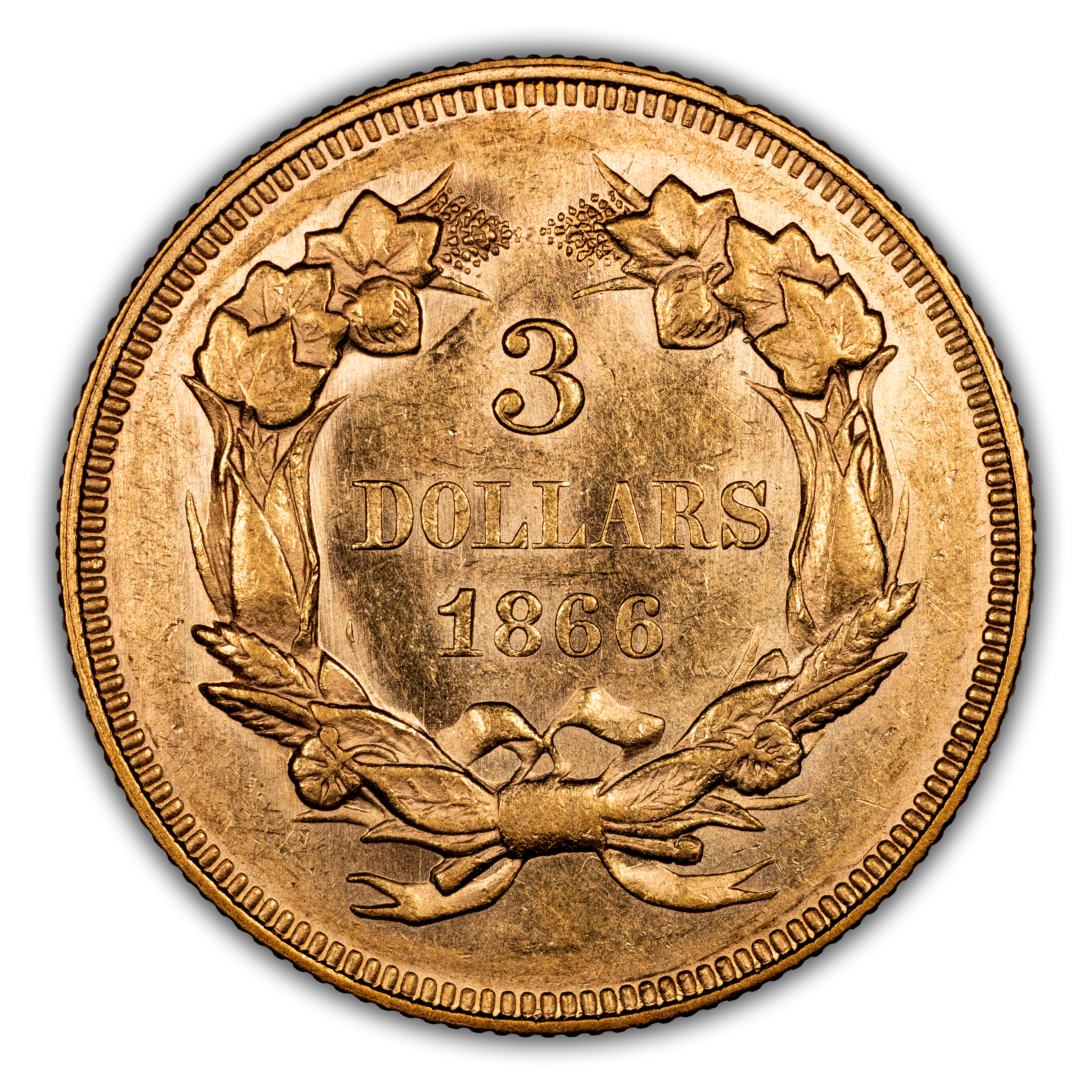 1866 $3  MS thumbnail 20