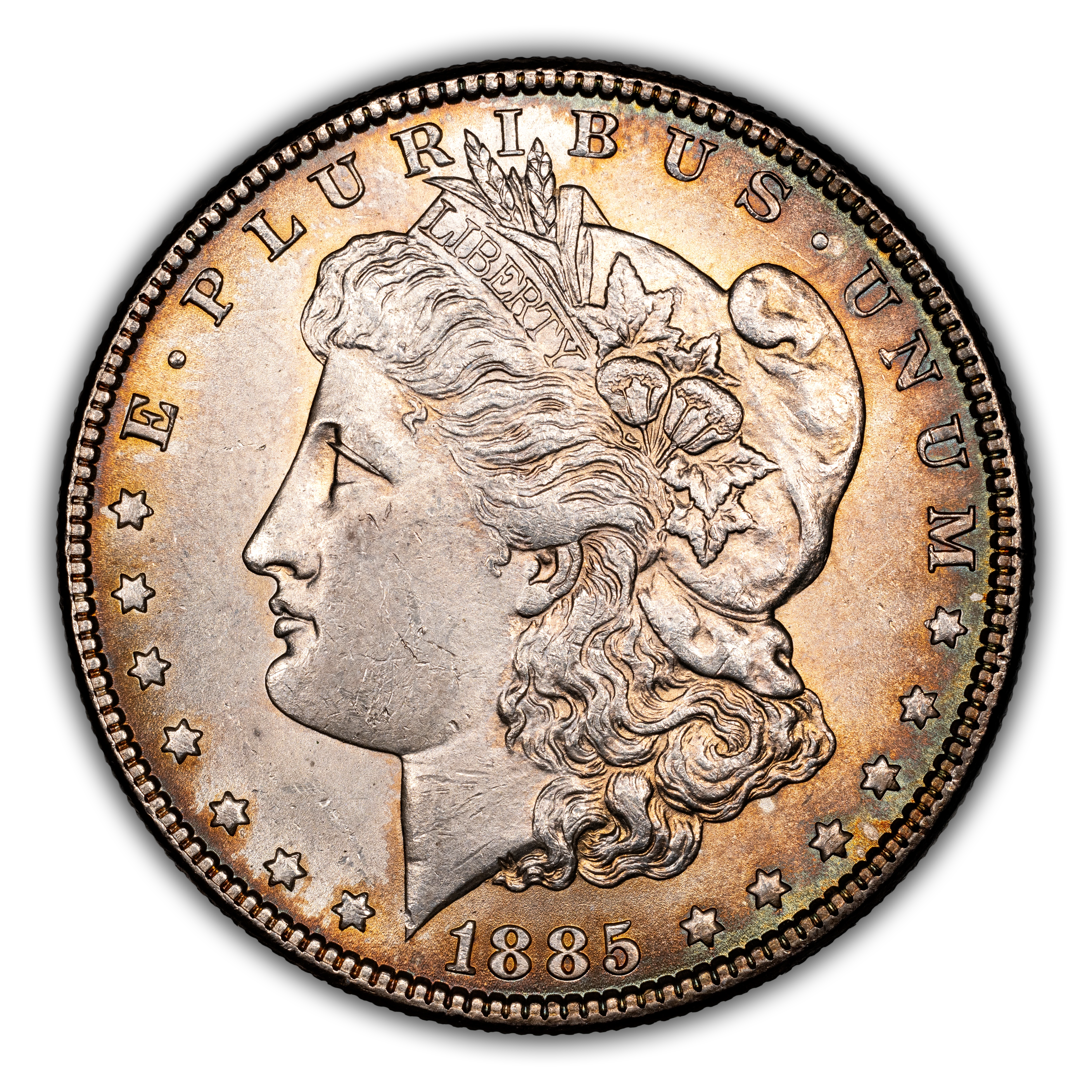 1885 $1  Clashed Dies, VAM-9A MS thumbnail 8