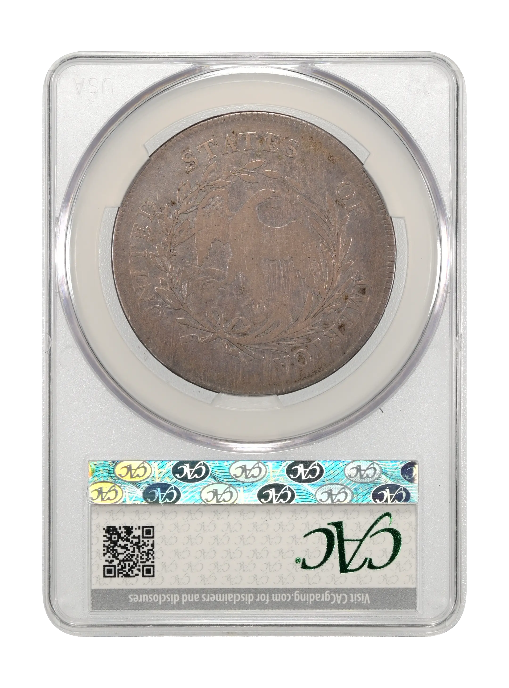 1798 $1  Small Eagle, 15 Stars Obverse, B-2, BB-81 MS thumbnail 17