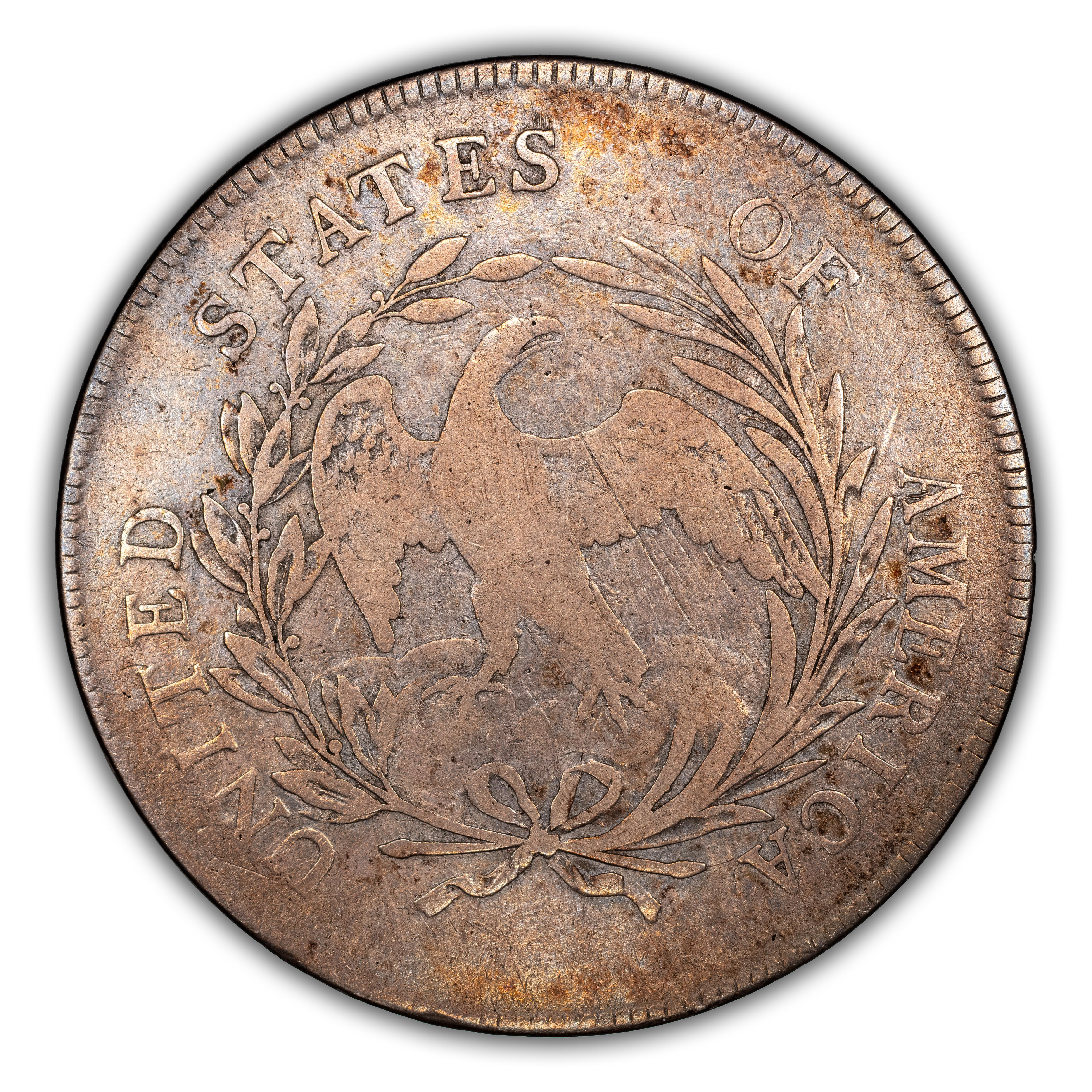 1798 $1  Small Eagle, 15 Stars Obverse, B-2, BB-81 MS thumbnail 10