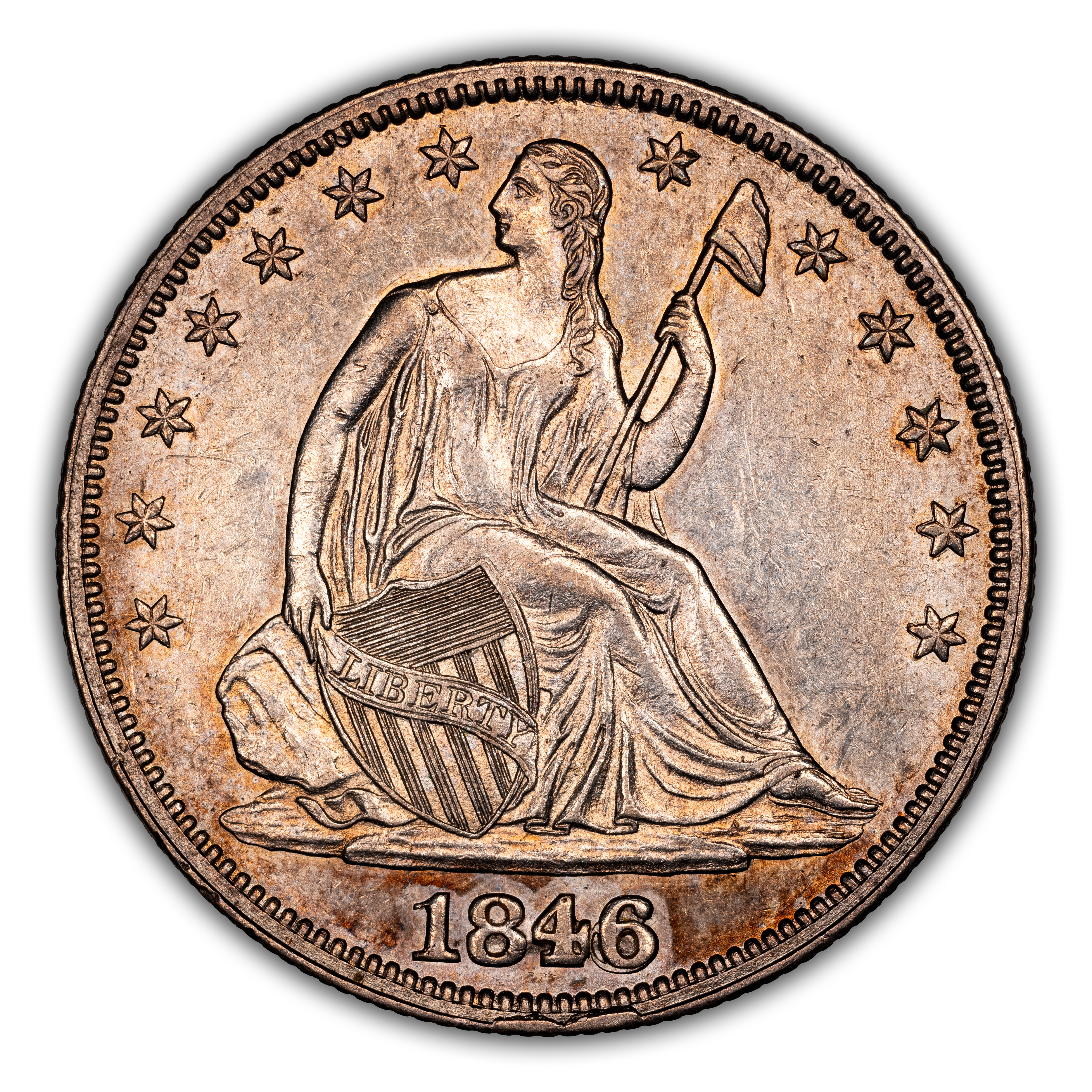 1846 50c 6/Horizontal 6, RPD, WB-7, FS-301 MS