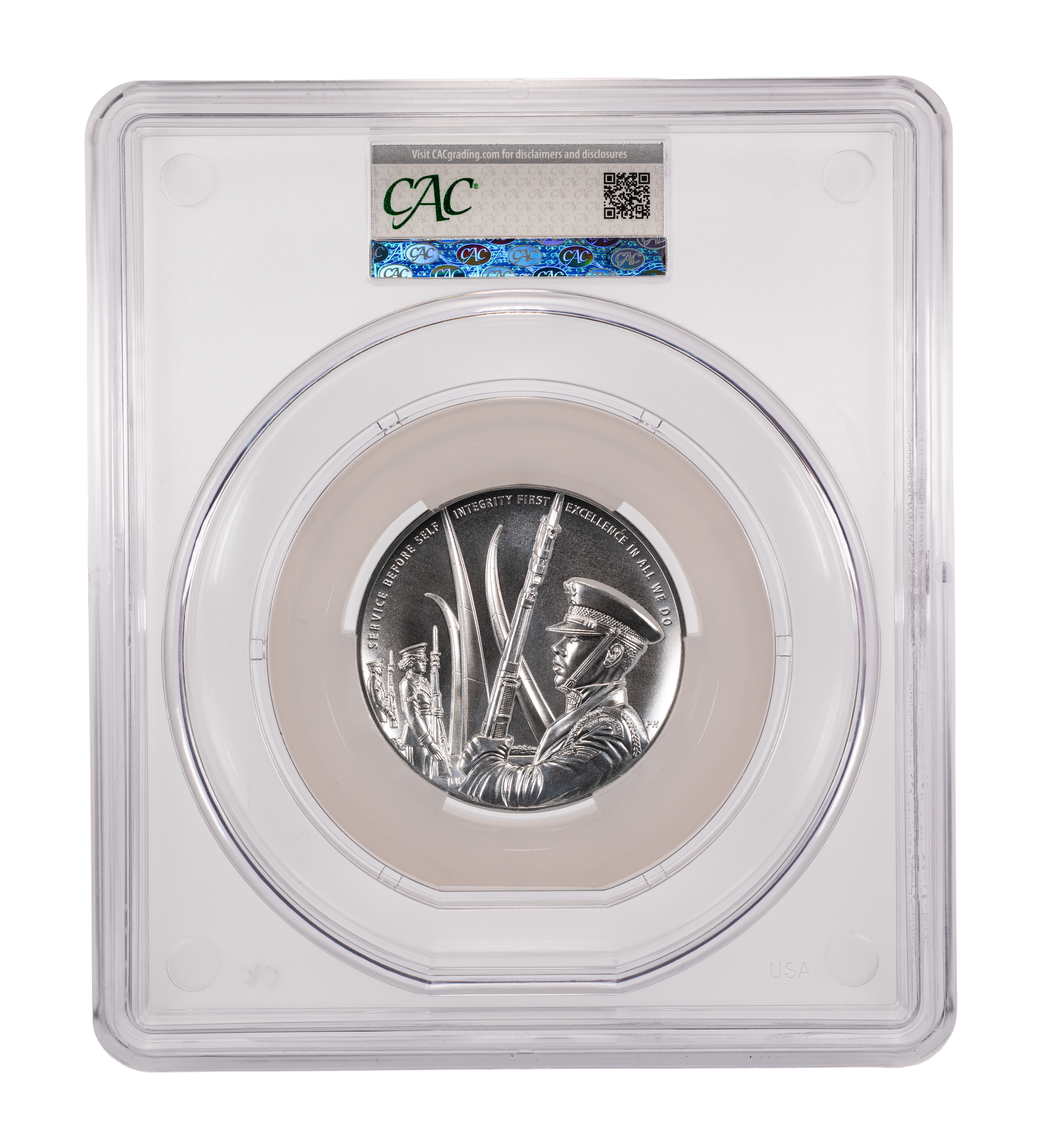 (2022) Medal 2.5oz Silver, U.S. Air Force, Matte Finish MS thumbnail 4