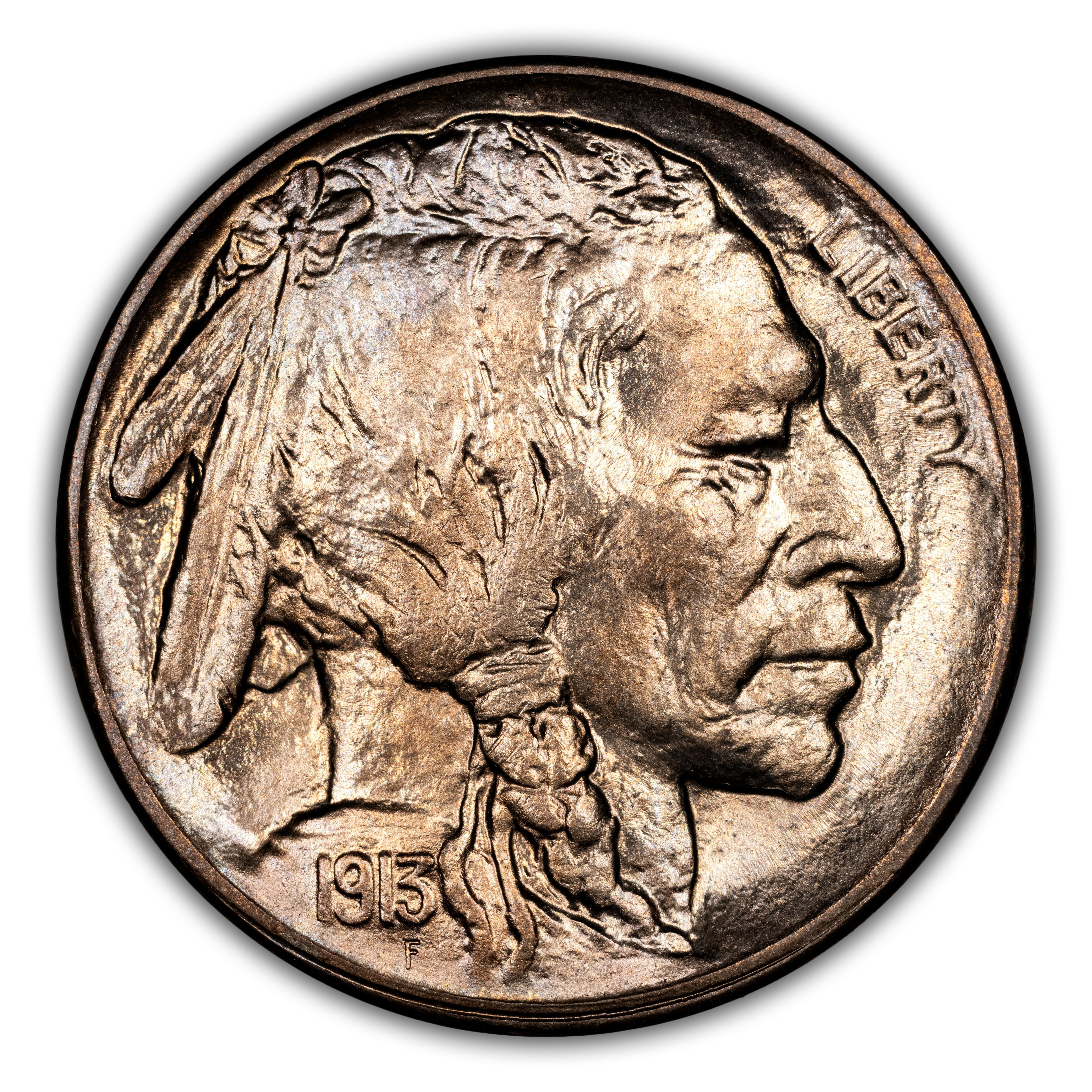 1913-S 5c Buffalo, Type 2 MS thumbnail 7