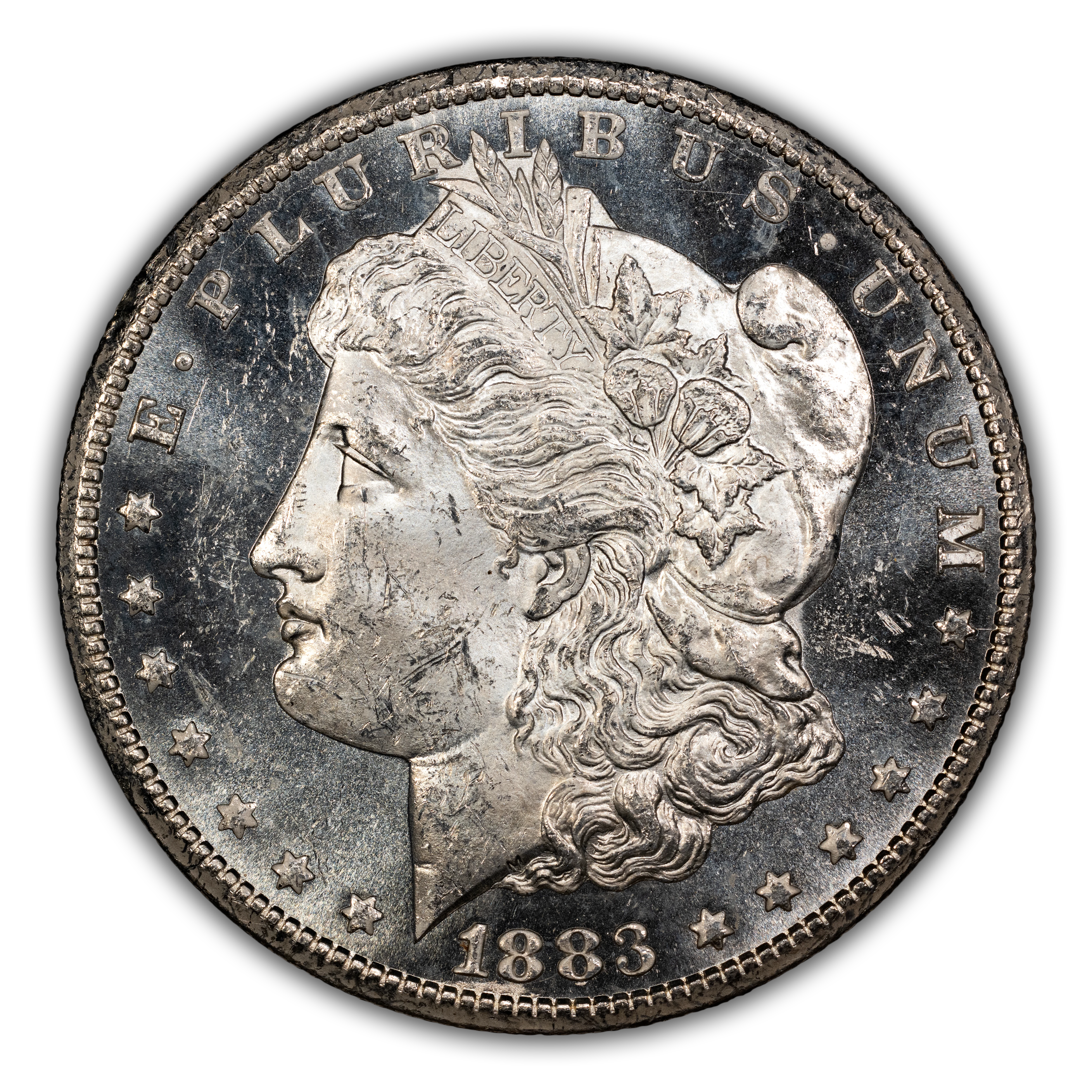 1883-CC $1  Doubled Date, CC/CC, VAM-5B MS PL thumbnail 2