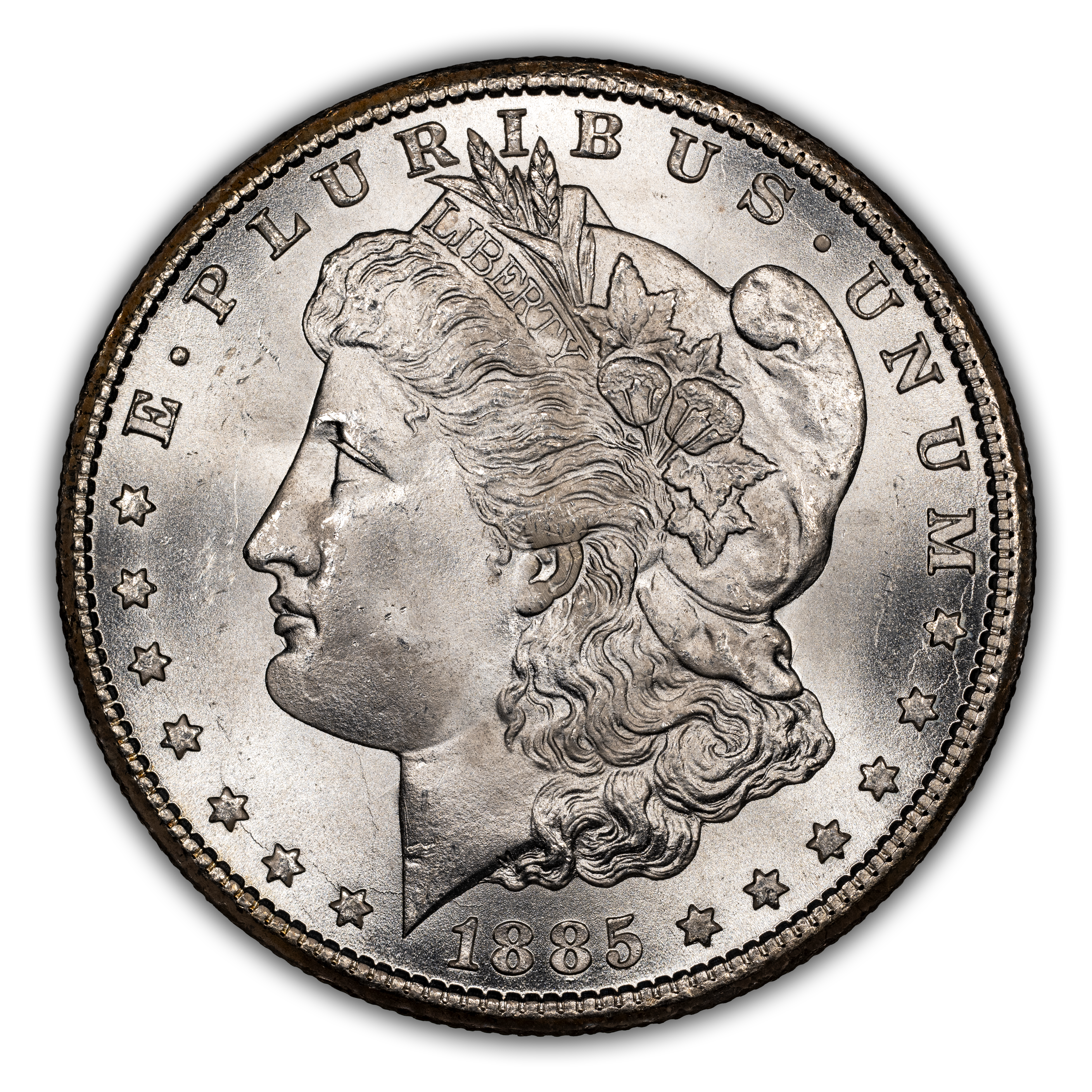 1885-CC $1  Dash Under 8, VAM-2 MS thumbnail 2