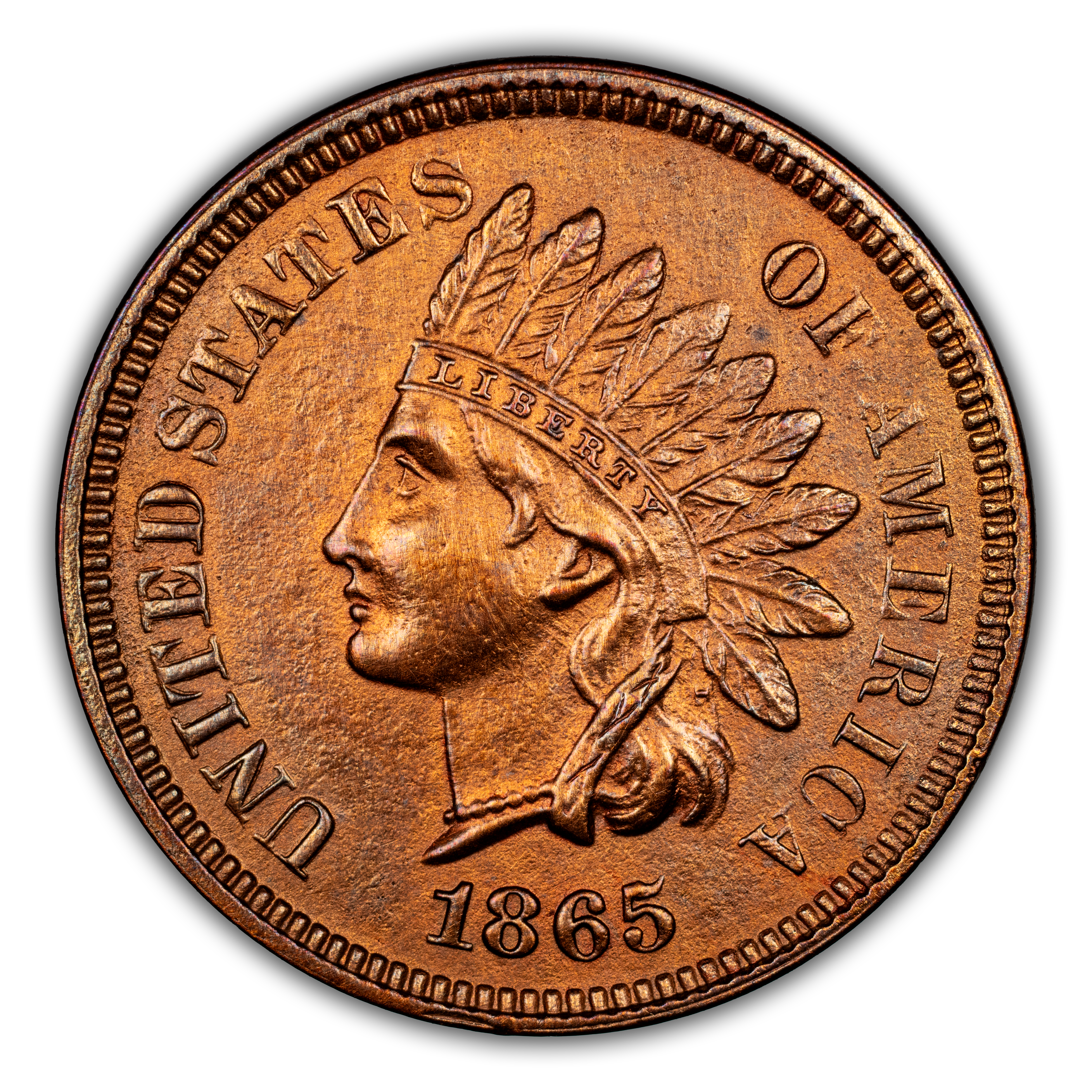 1865 1c Fancy 5 MS BN thumbnail 4