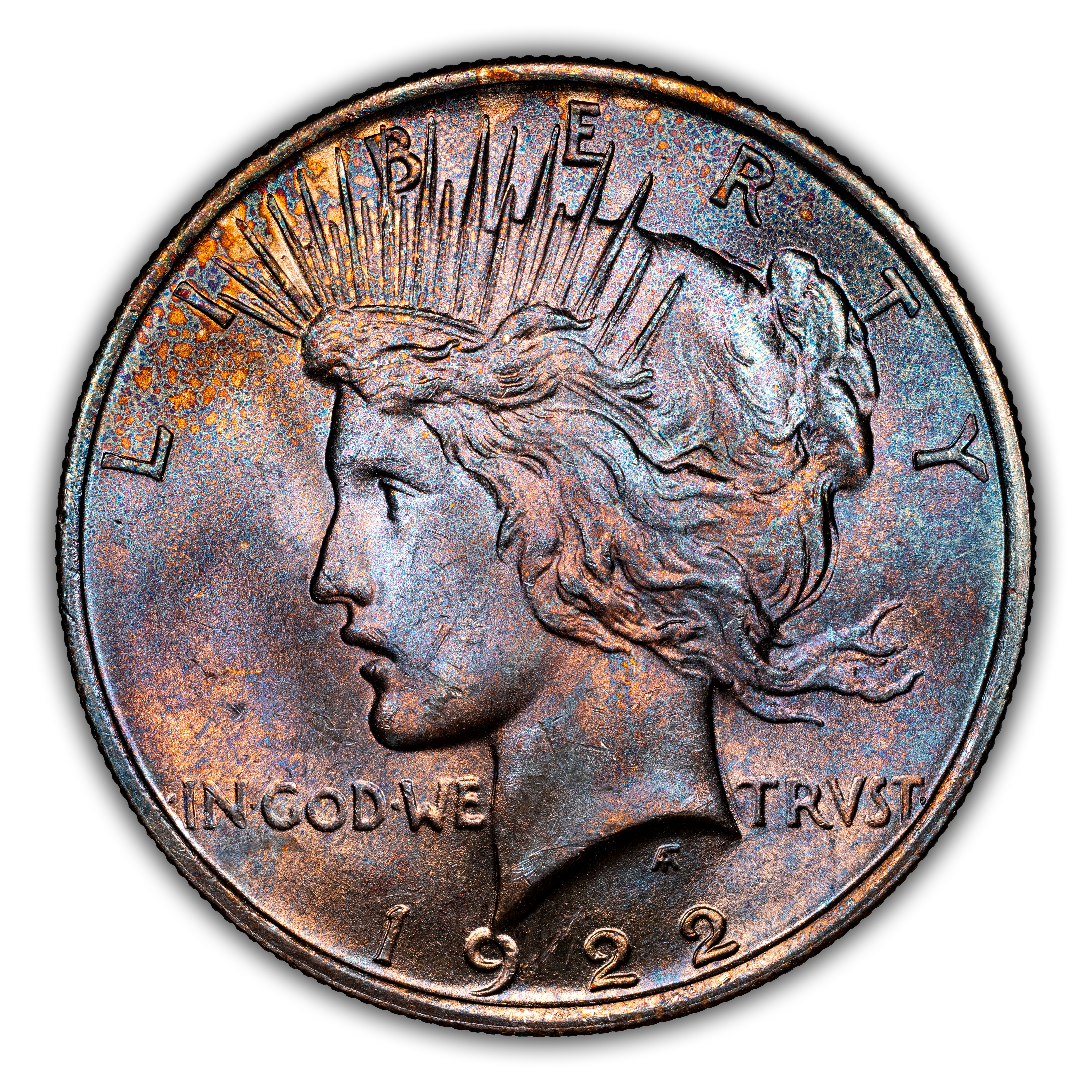1922 $1  Tripled Leaves, VAM-5.2 MS thumbnail 2
