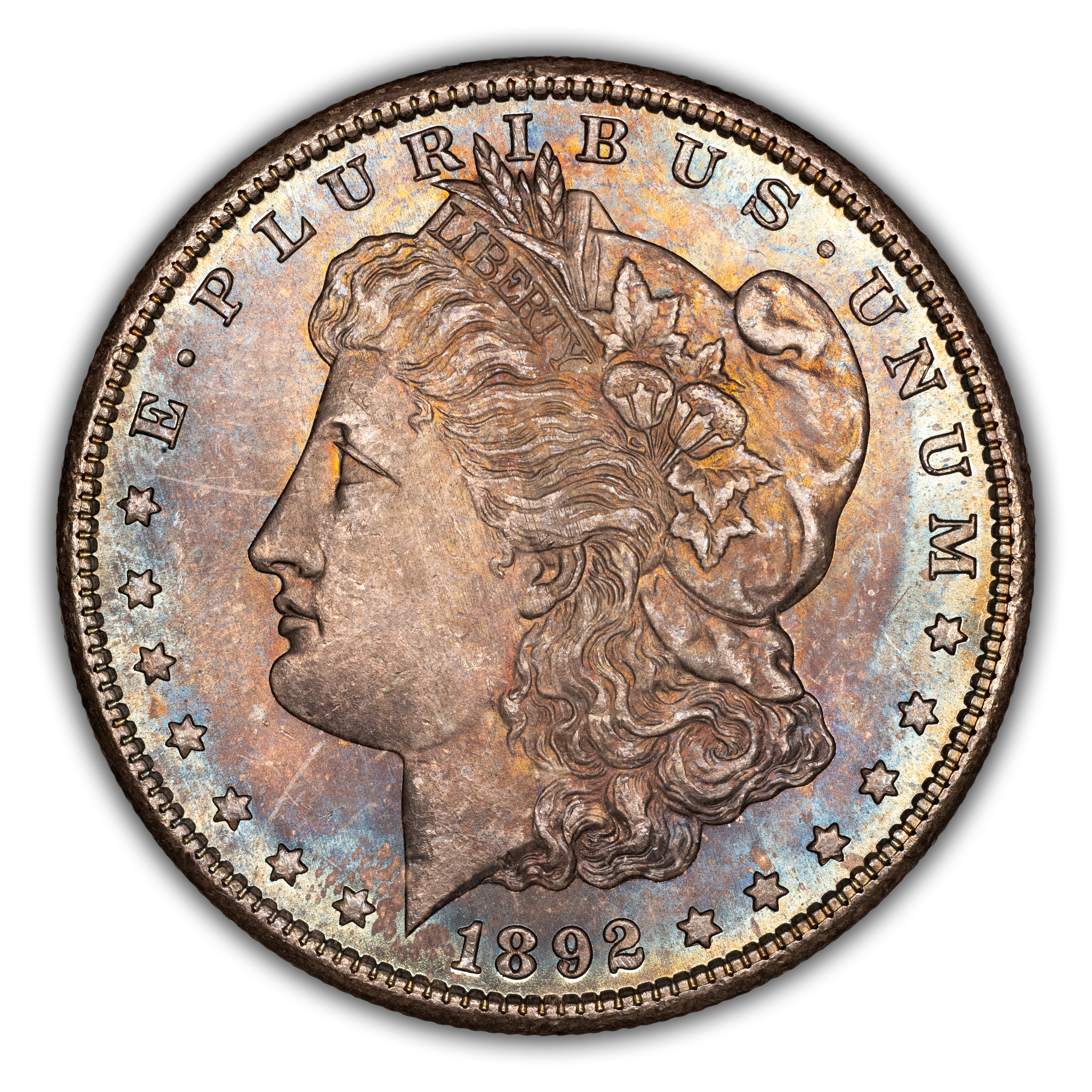 1892-CC $1  Normal Die, VAM-1 MS thumbnail 2