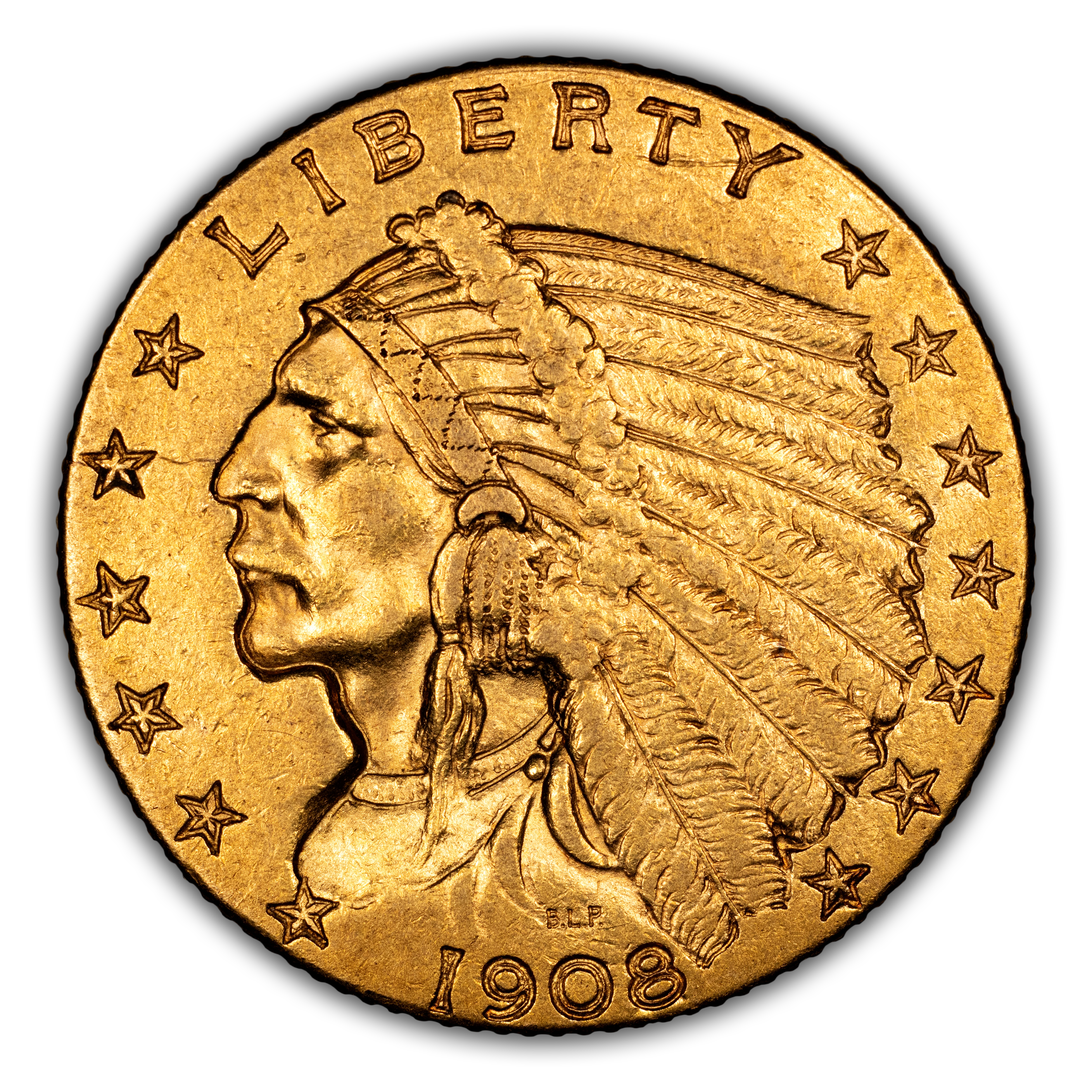 1908 $2 1/2 MS thumbnail 11