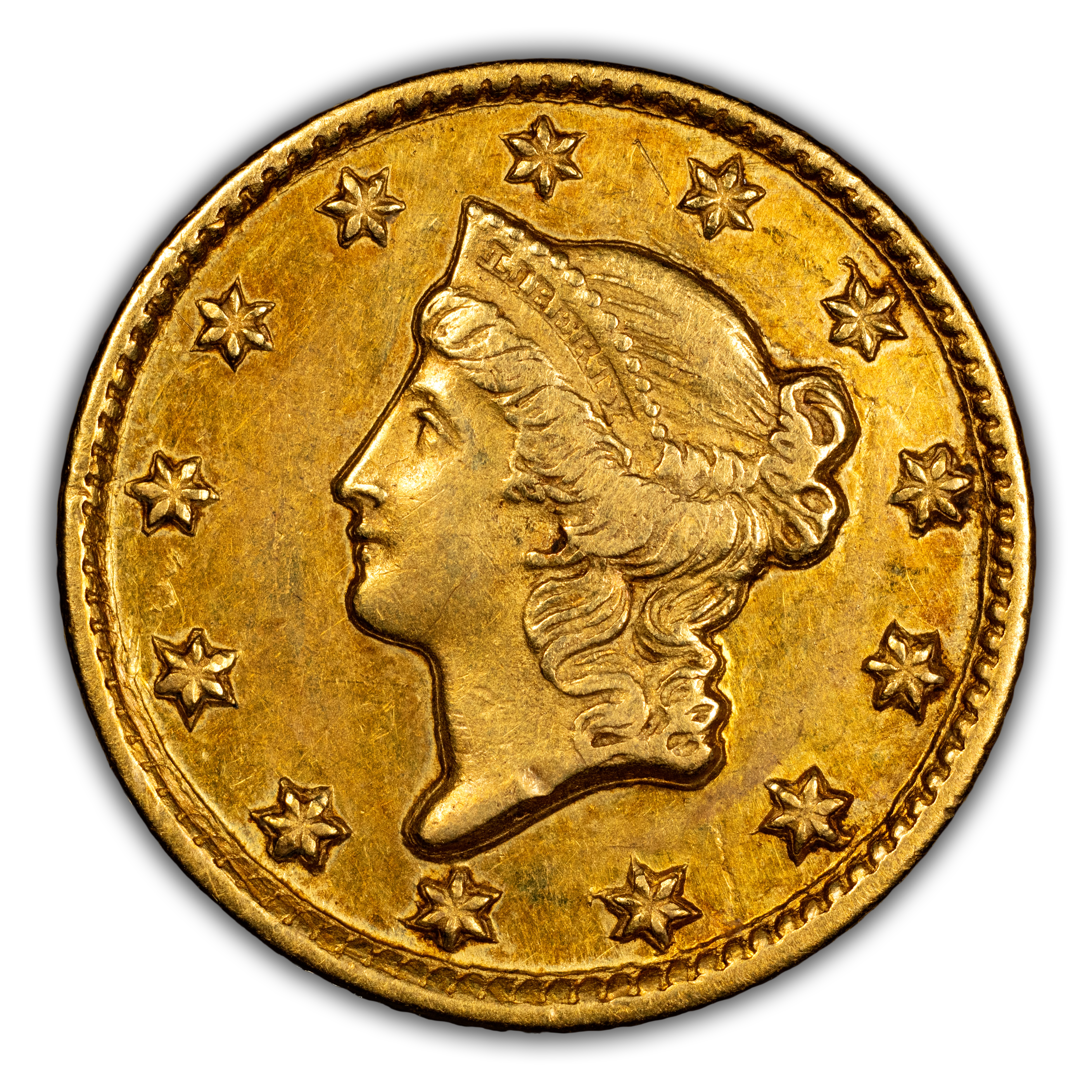 1849-D G$1 MS