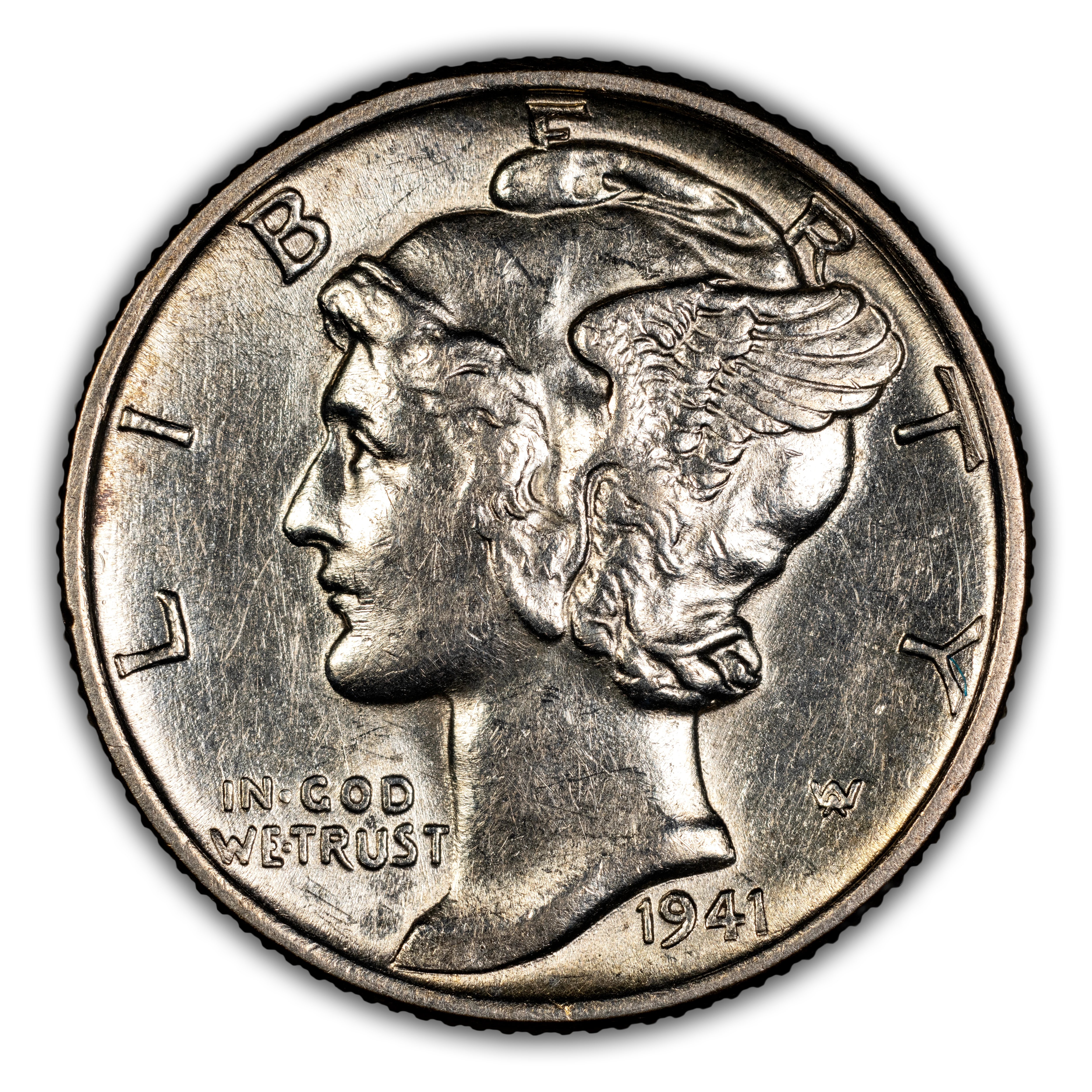 Mercury Dime Set 10c Short Set, 15 Coins F15 thumbnail 24