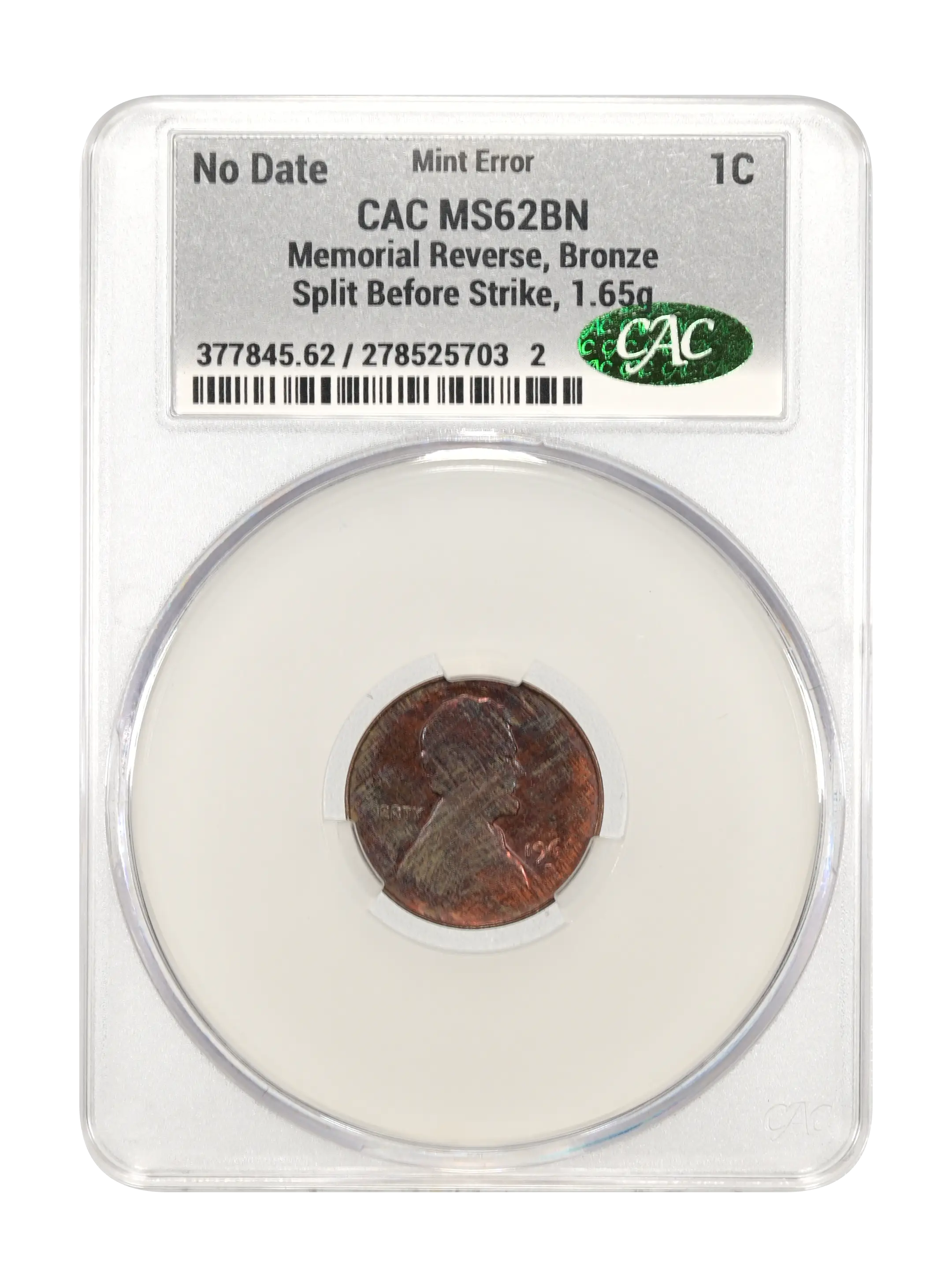 Lincoln Cent 1c Memorial Reverse, Bronze, 1959-1982 MS BN [Type] thumbnail 9