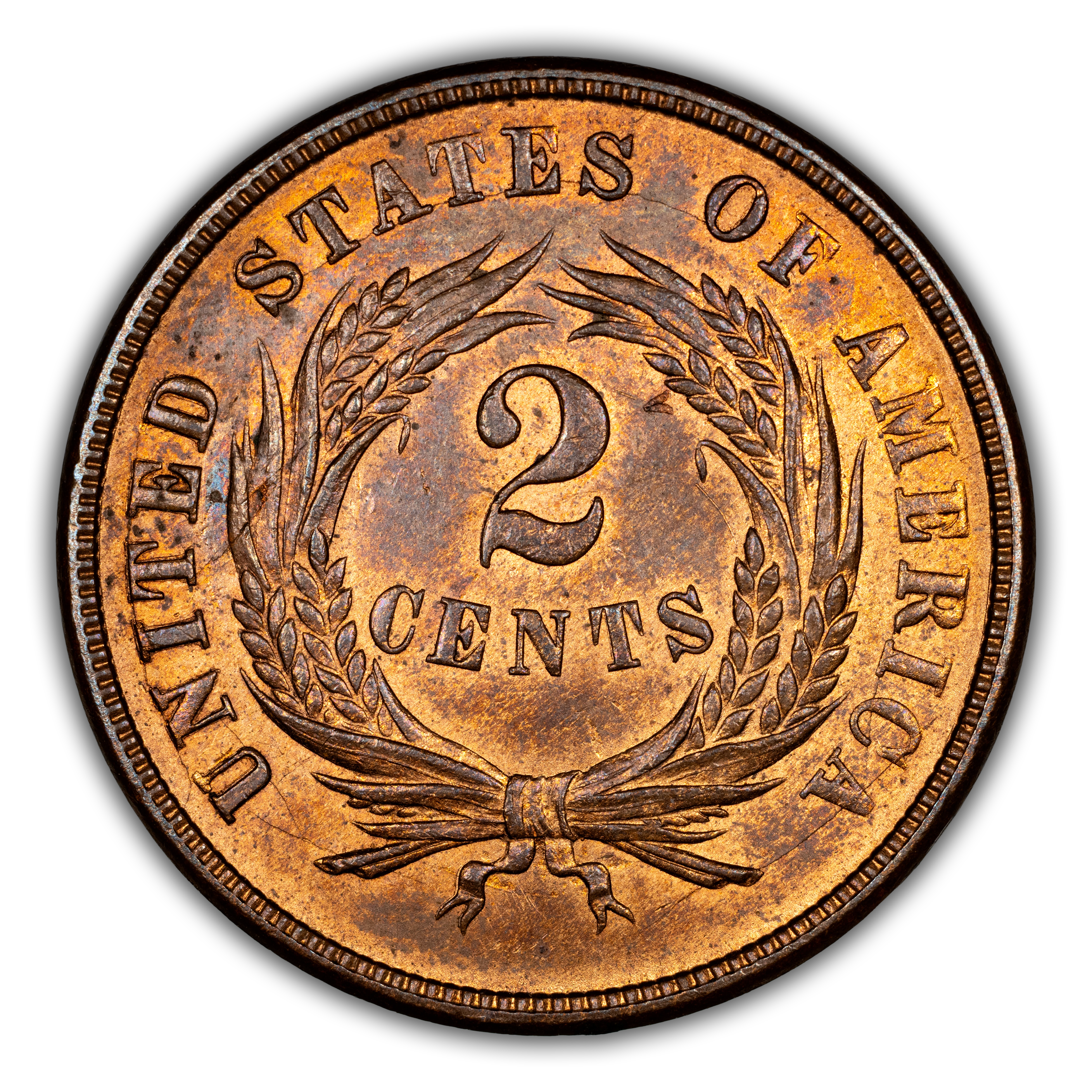 1871 2c MS RB MS64 RB CAC thumbnail 23