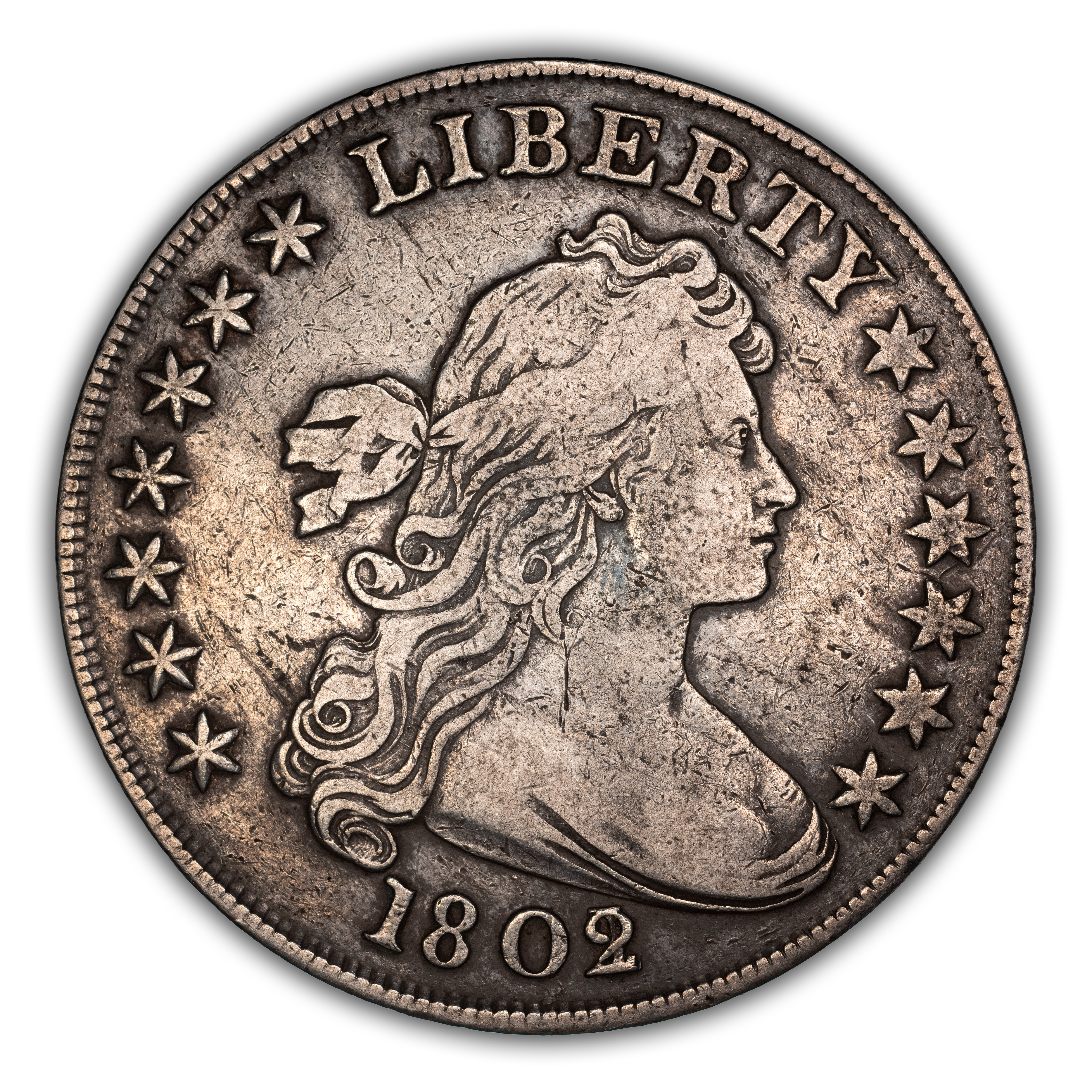 1802/1 $1  Wide Date MS thumbnail 2