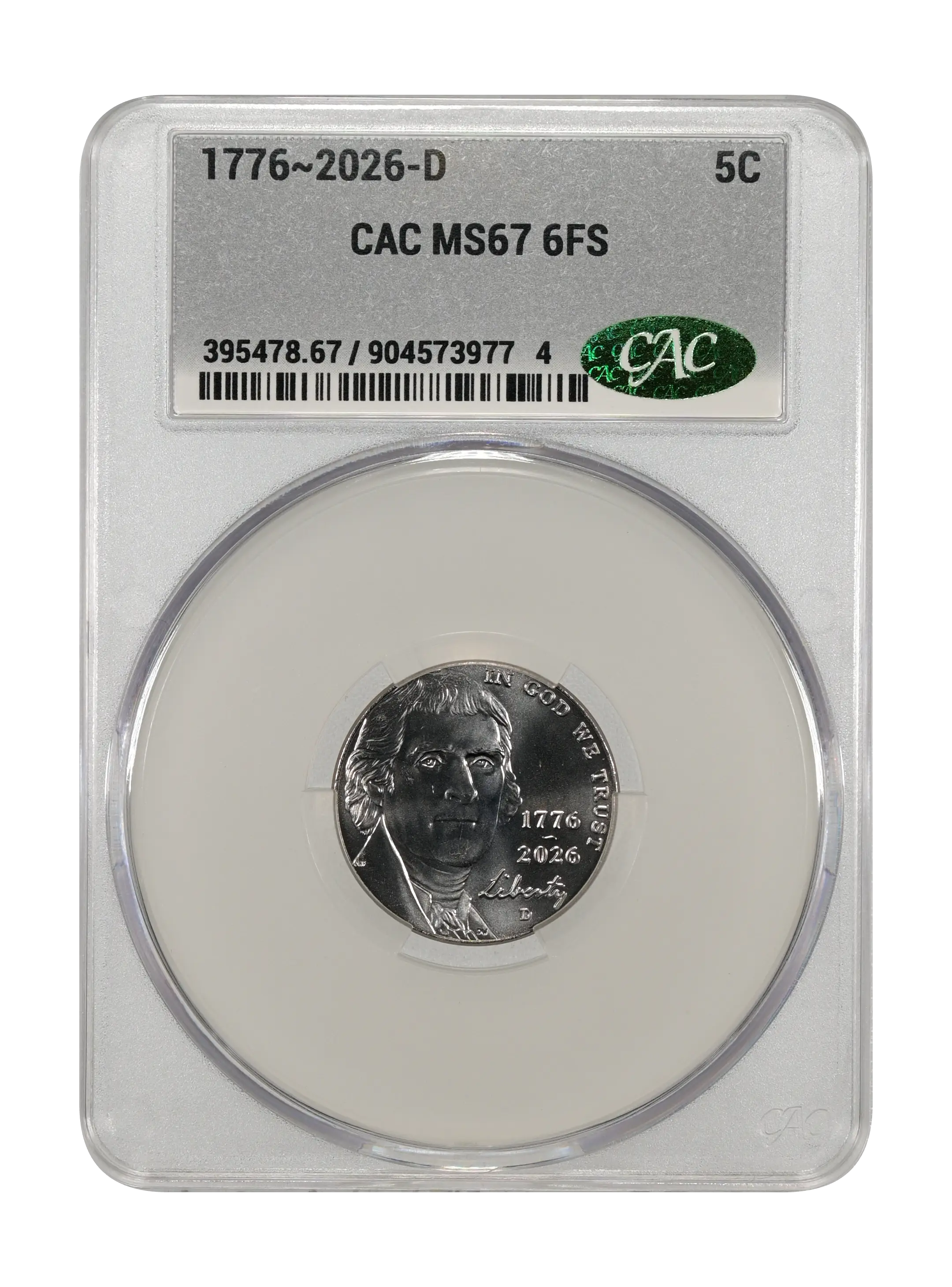 1776~2026-D 5c MS FS PL thumbnail 6