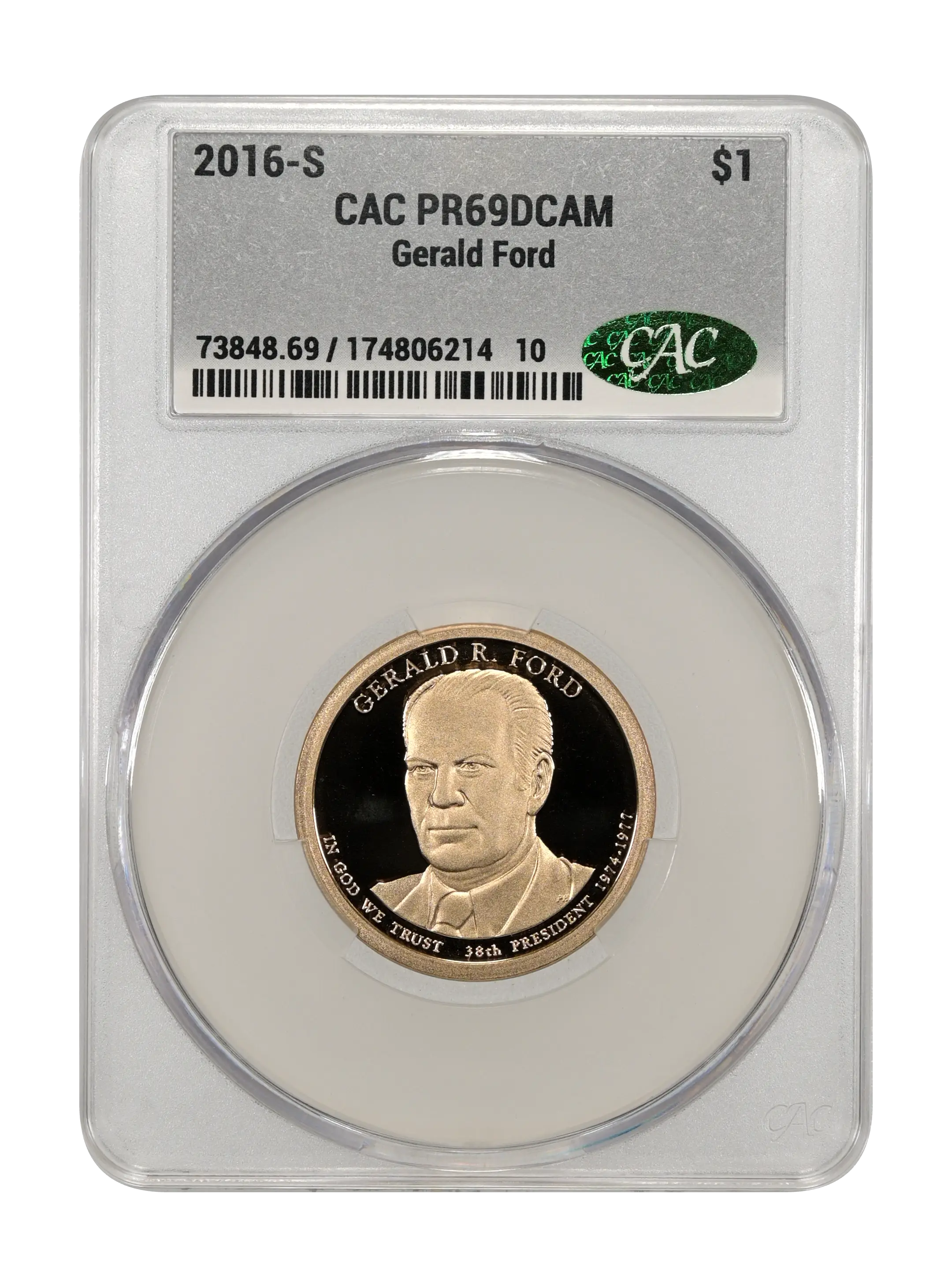 2016-S $1  Gerald Ford PR DCAM thumbnail 3