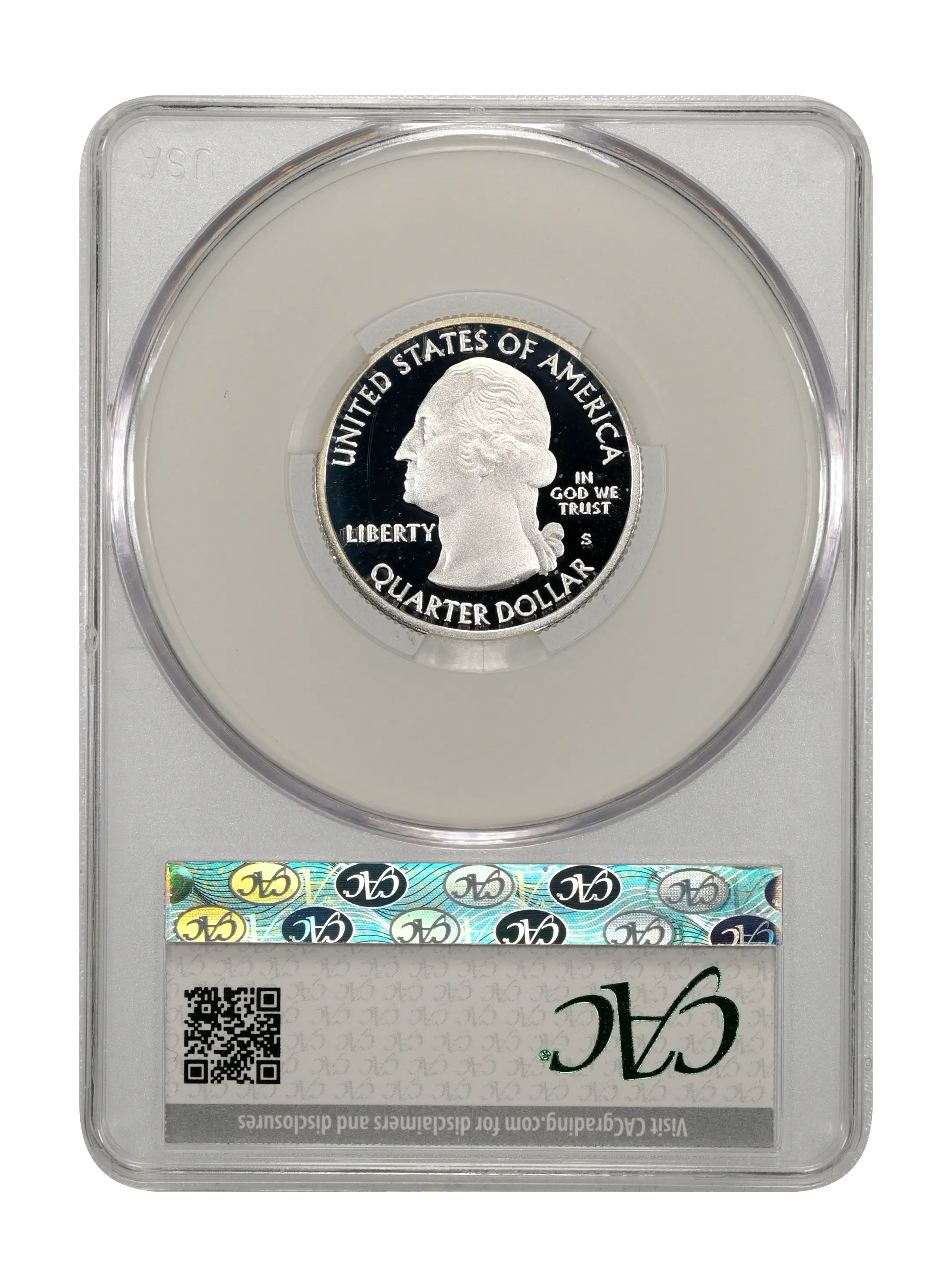 2016-S 25c Theodore Roosevelt, Silver PR DCAM thumbnail 15