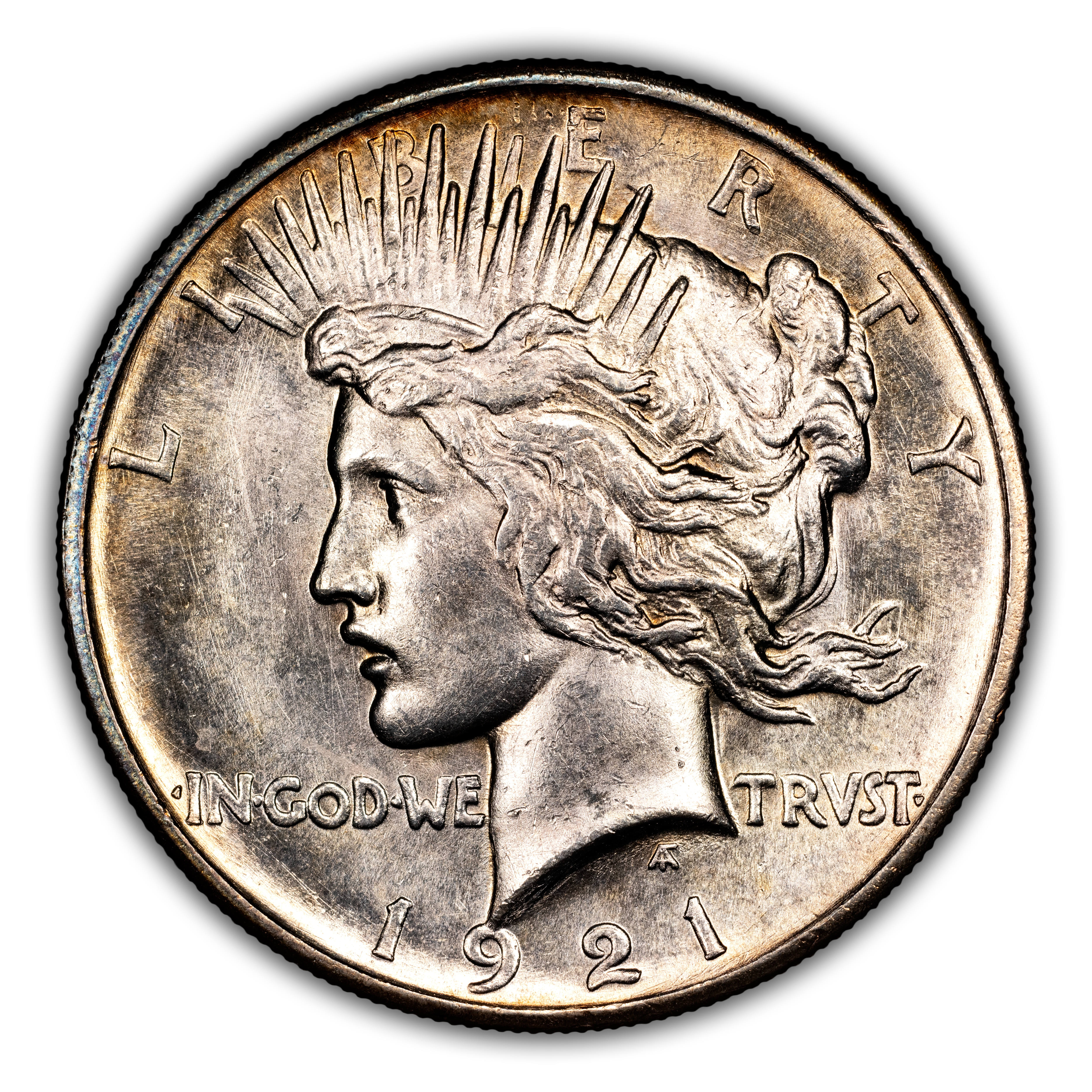 1921 $1  Peace, High Relief MS thumbnail 10