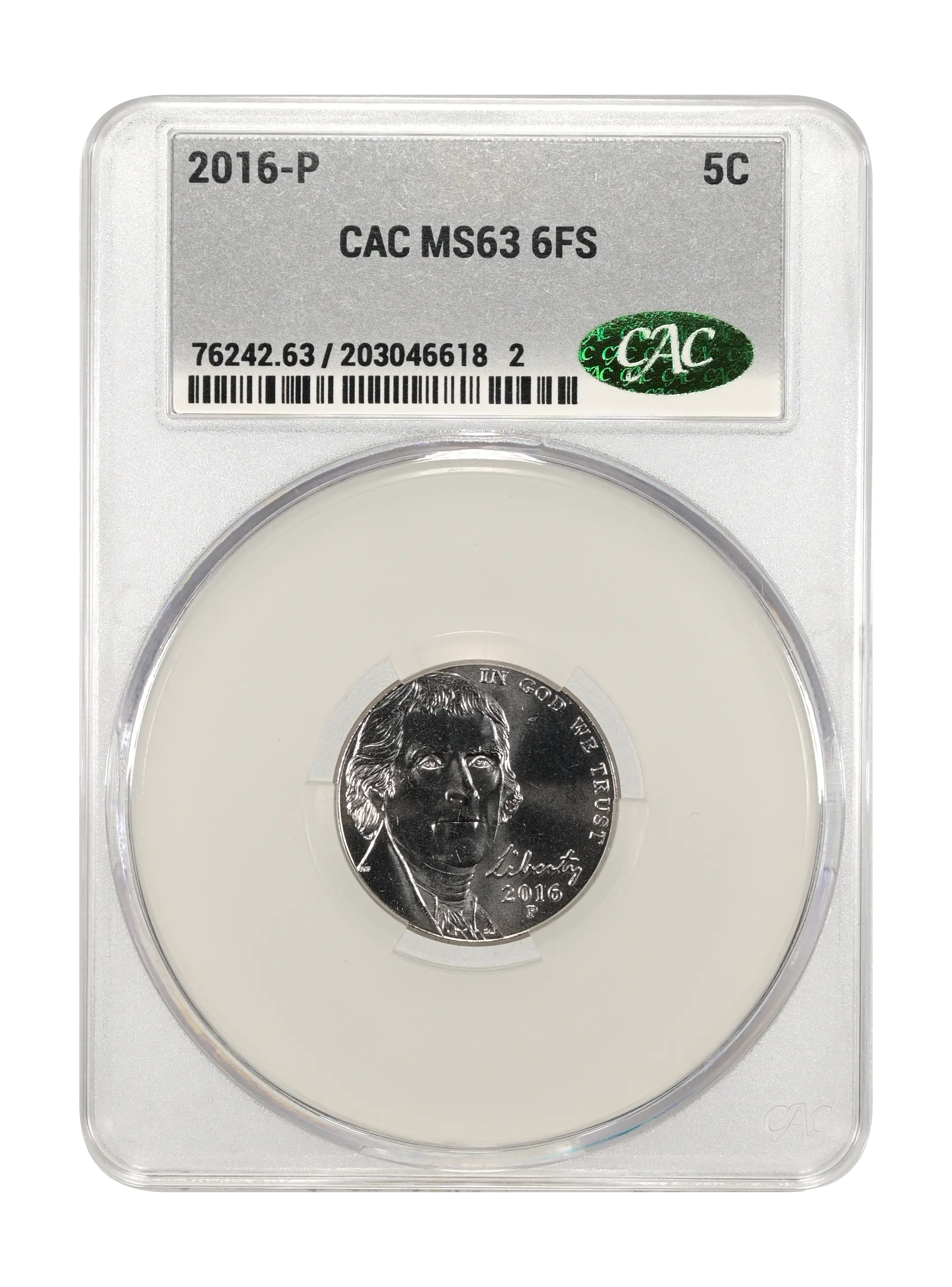 Image for 2016-P  5c MS FS