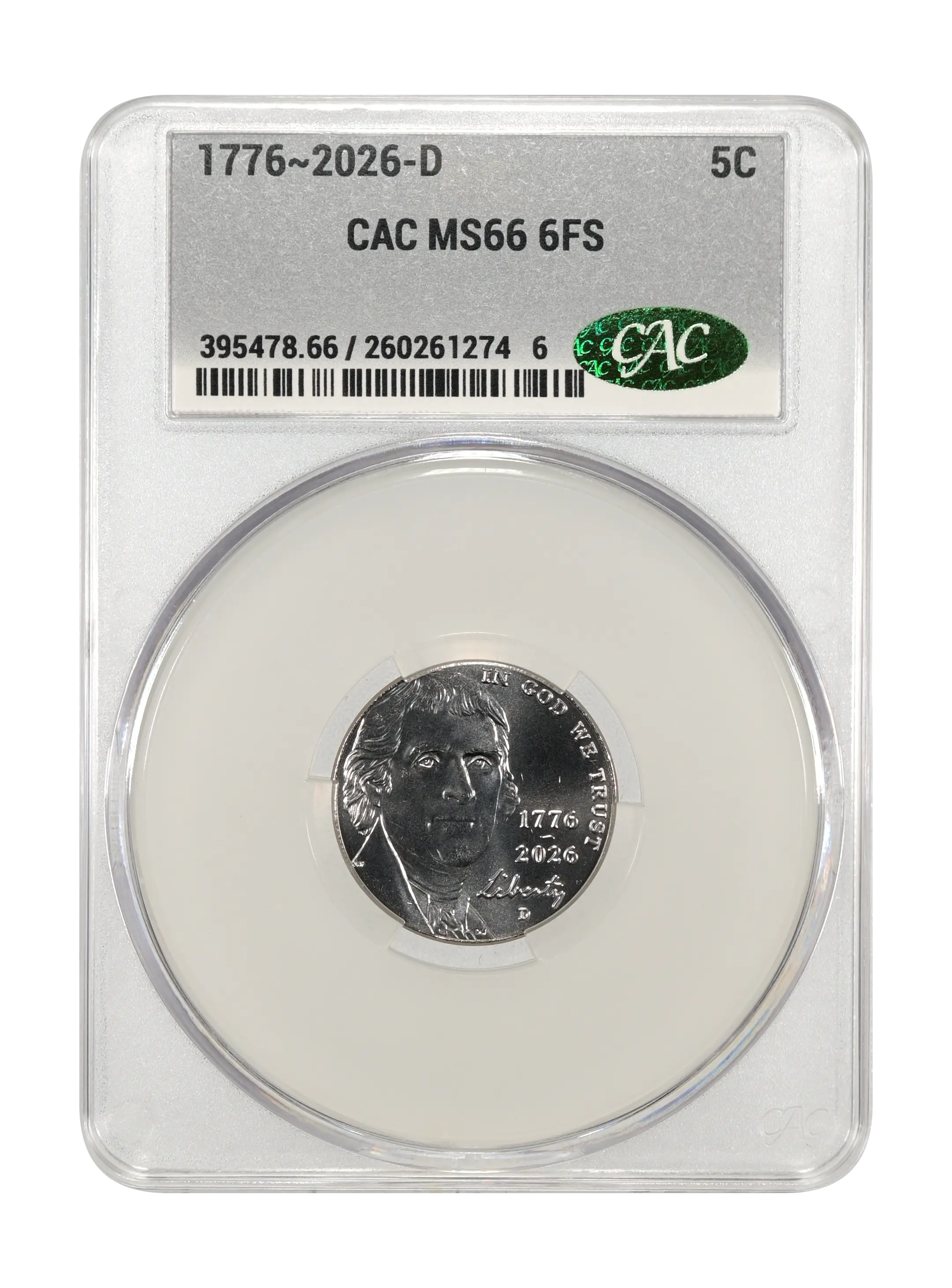 1776~2026-D 5c MS FS PL thumbnail 5