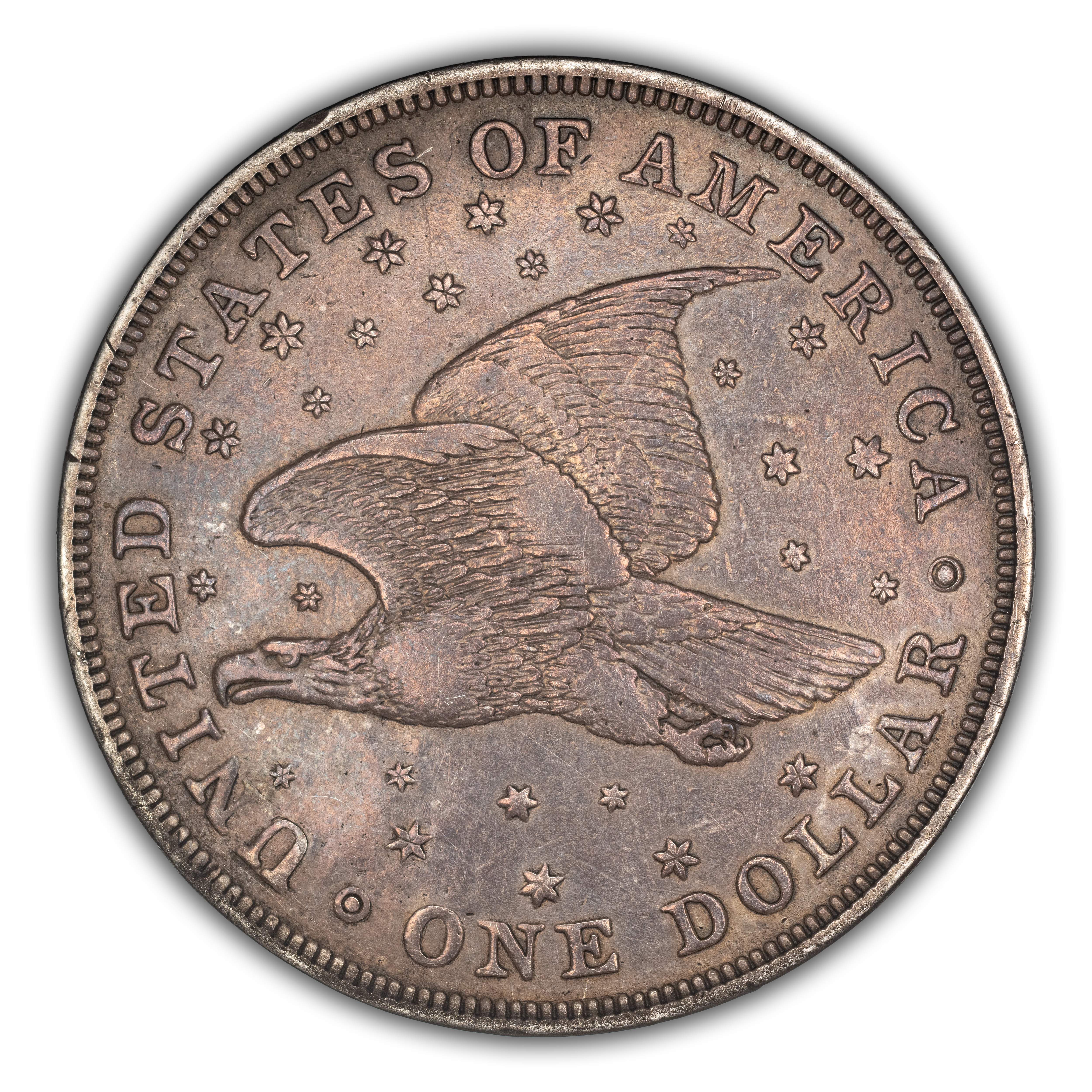 1836 $1  Gobrecht, No Stars Obverse, Original, Alignment IV, Plain Edge, J-60 PR thumbnail 15