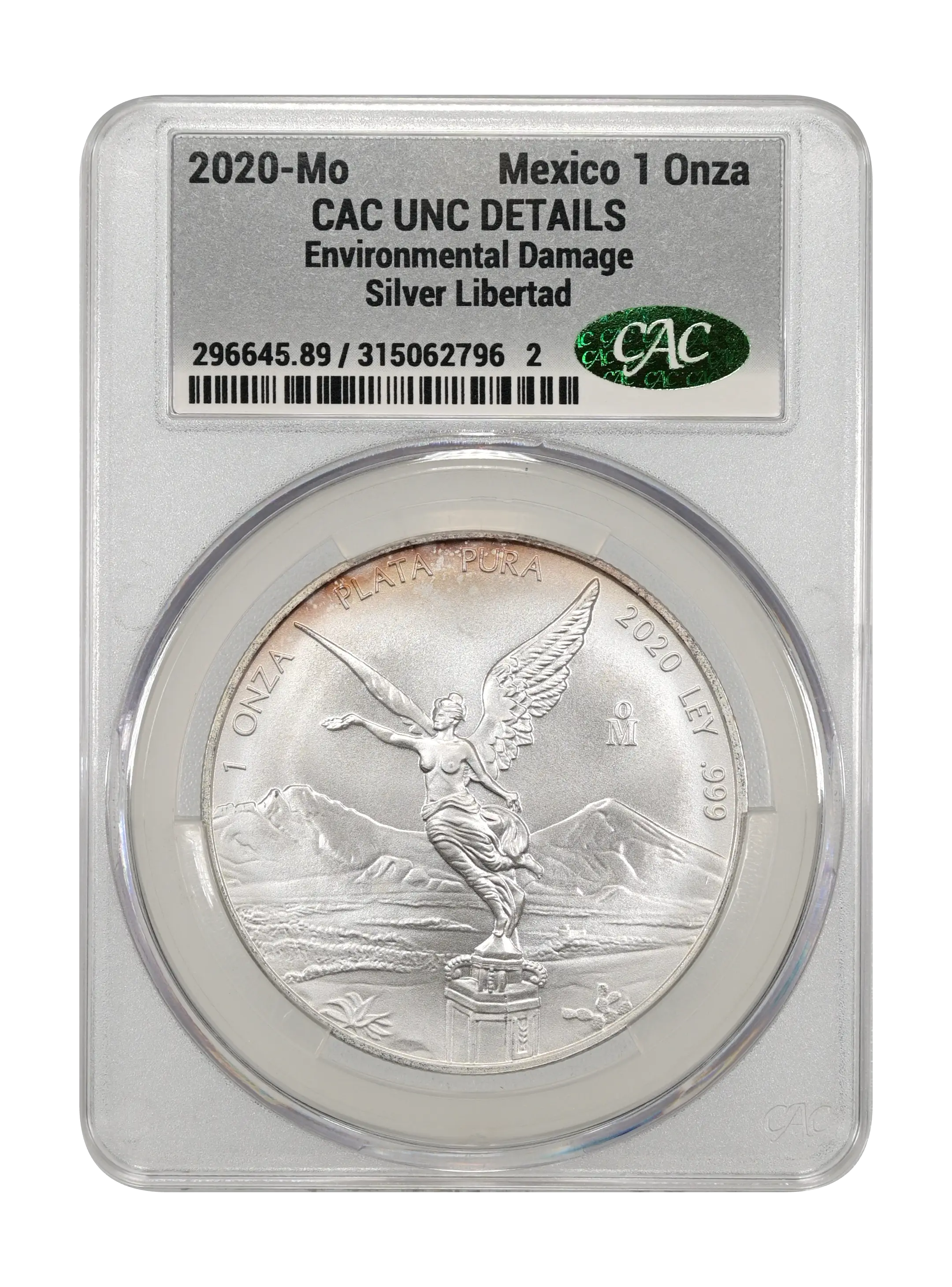 2020-Mo 1 Onza Libertad, Silver MS (KM-639) thumbnail 3