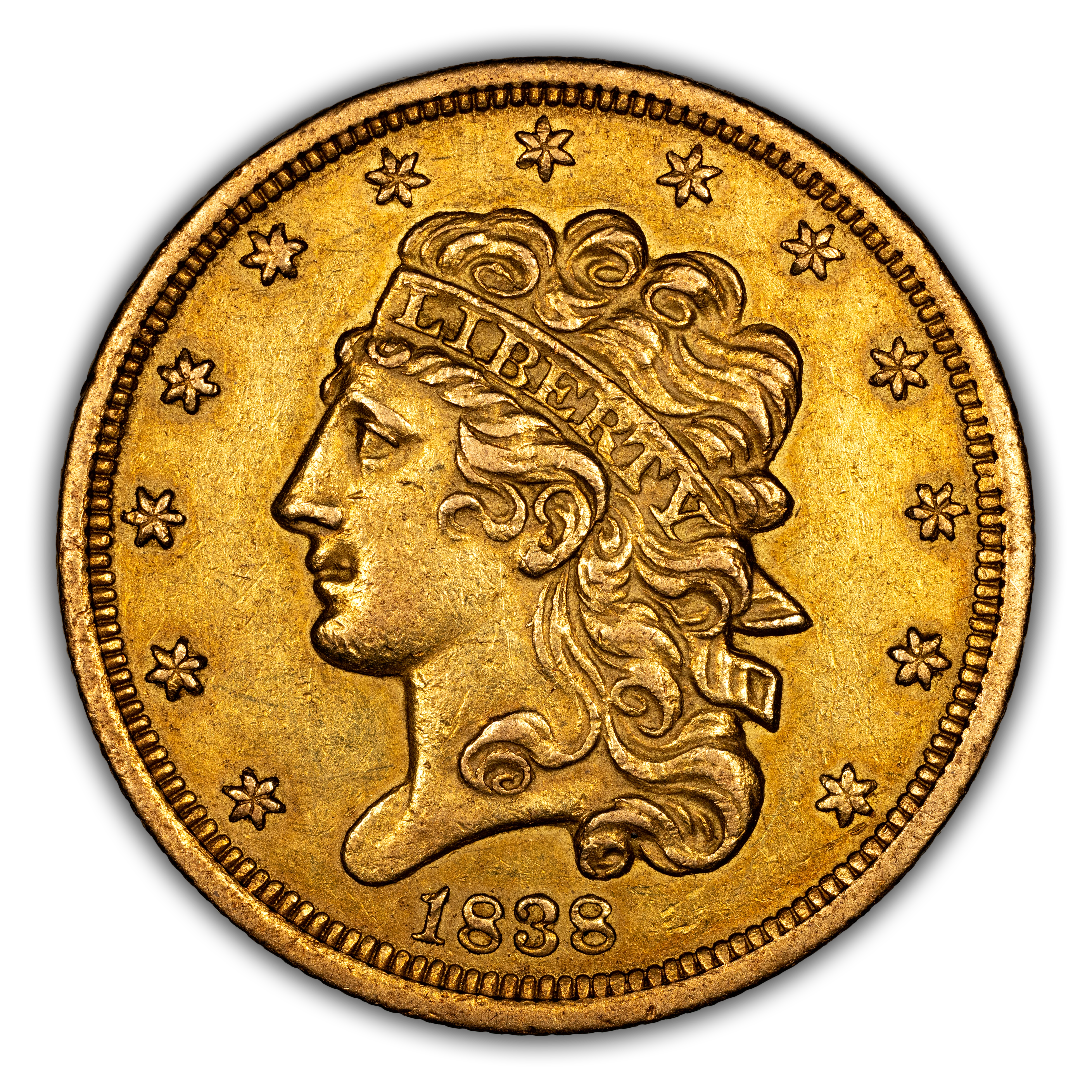 1838 $5 MS