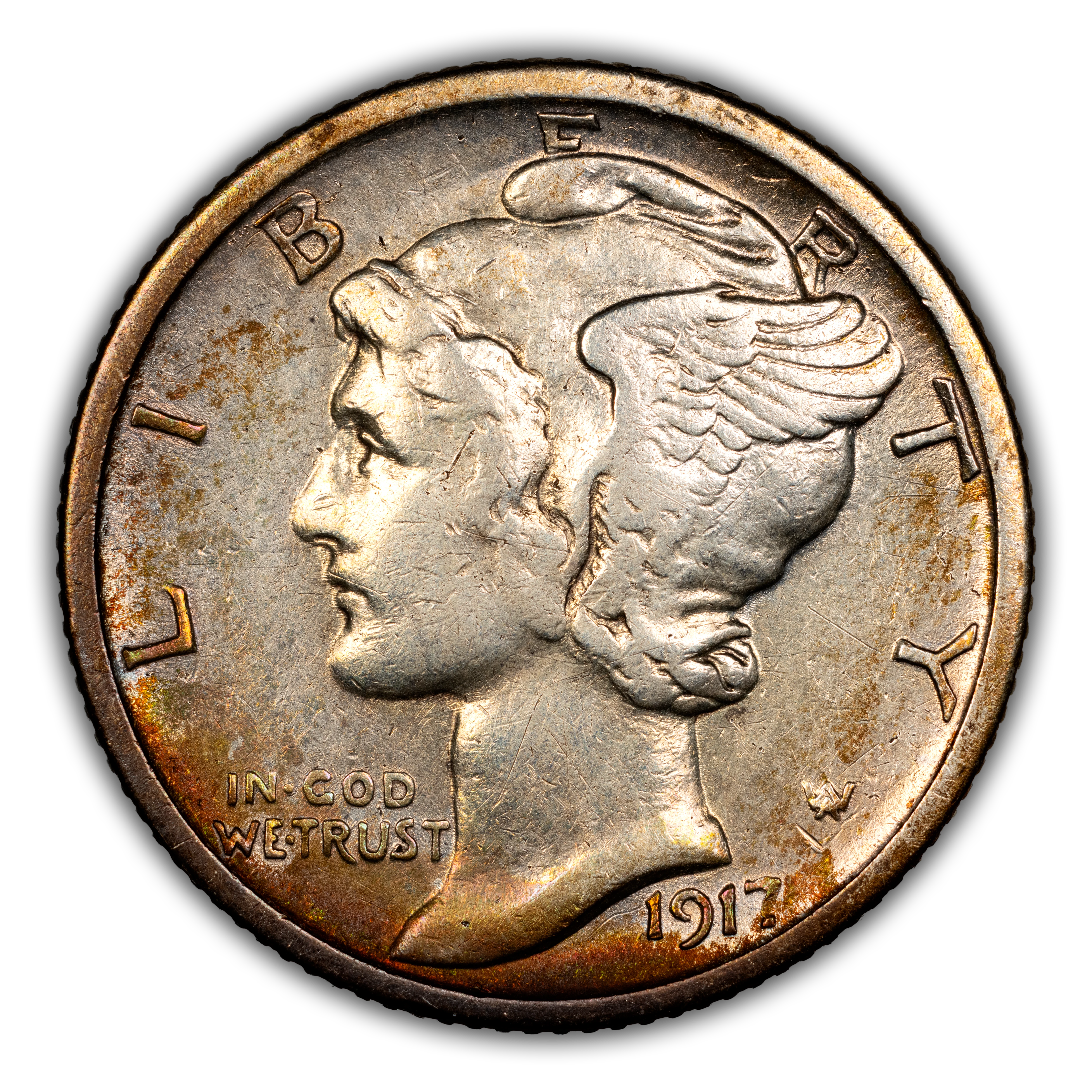 1917-S 10c MS thumbnail 3