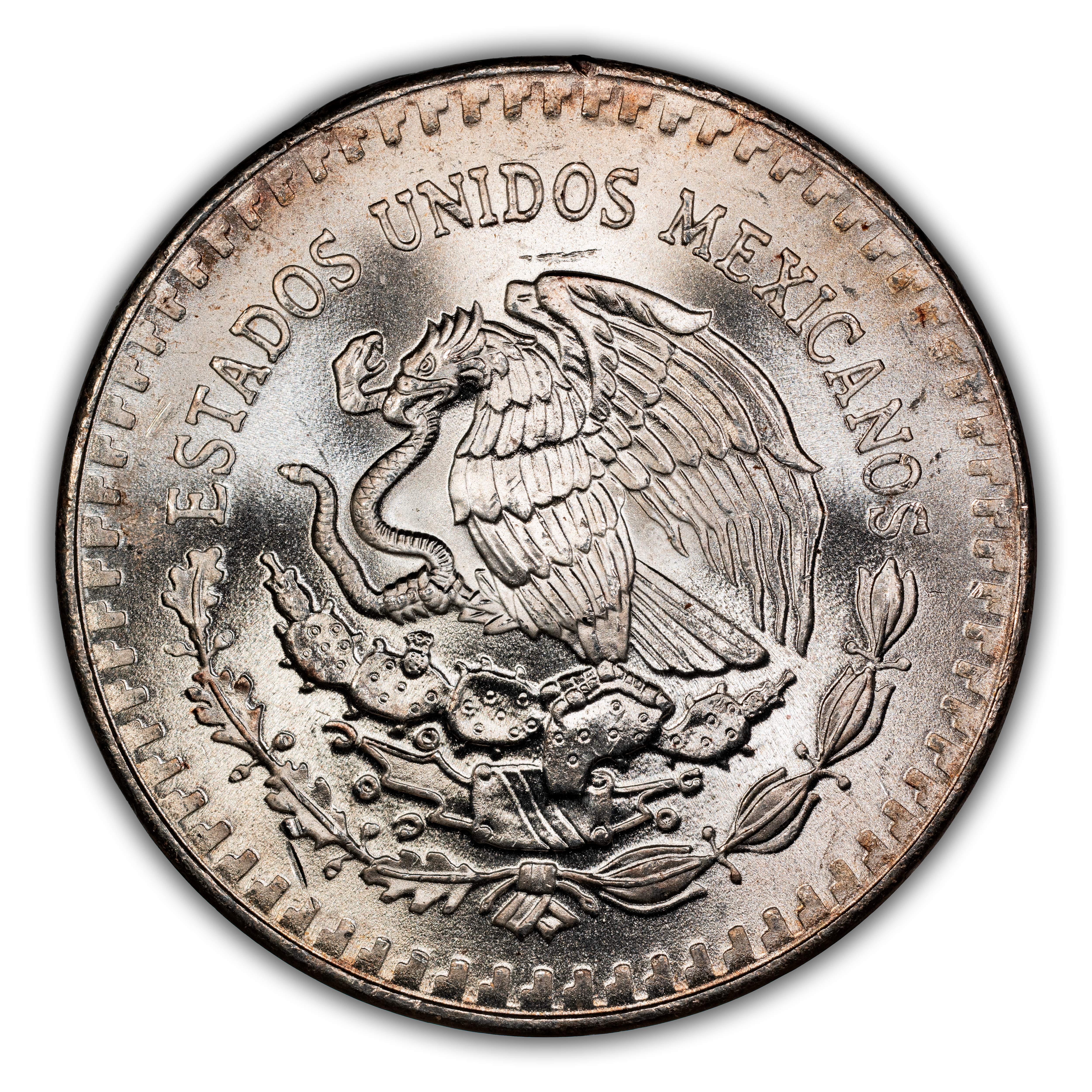 1984-Mo 1 Onza Libertad, Silver MS (KM-494.1) thumbnail 18