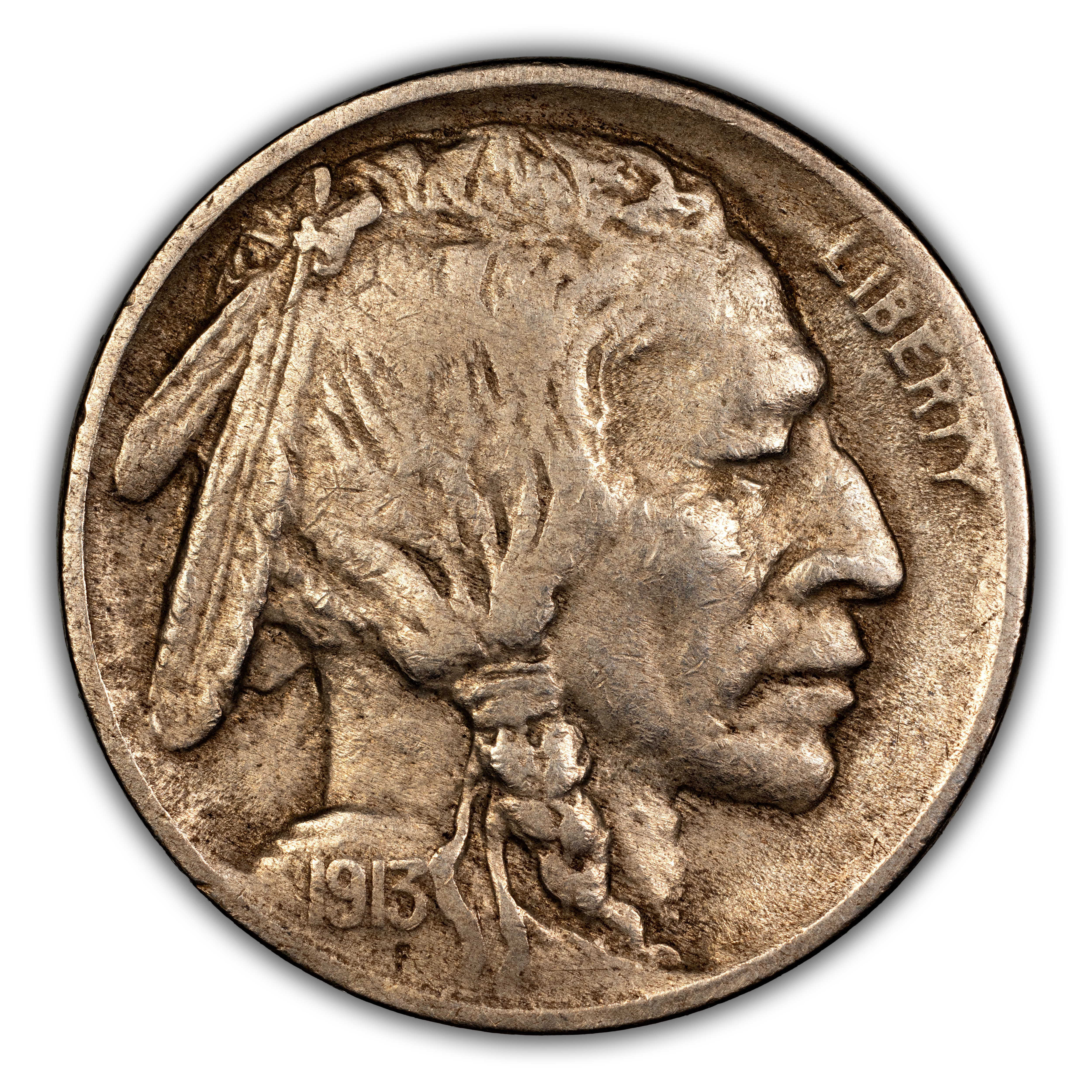 1913 5c Buffalo, Type 1 MS thumbnail 4