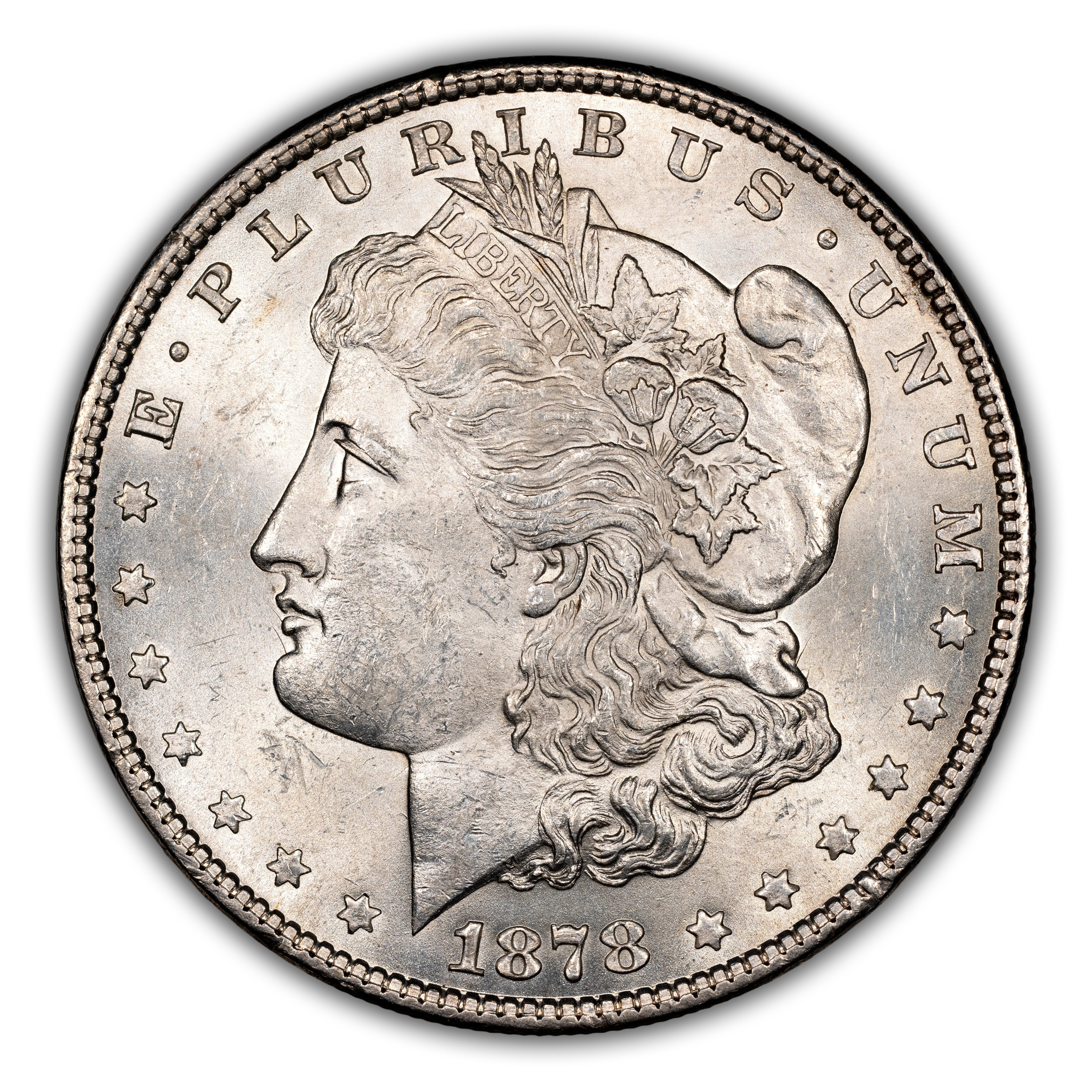 1878 7TF $1  Reverse of 1879 MS thumbnail 7