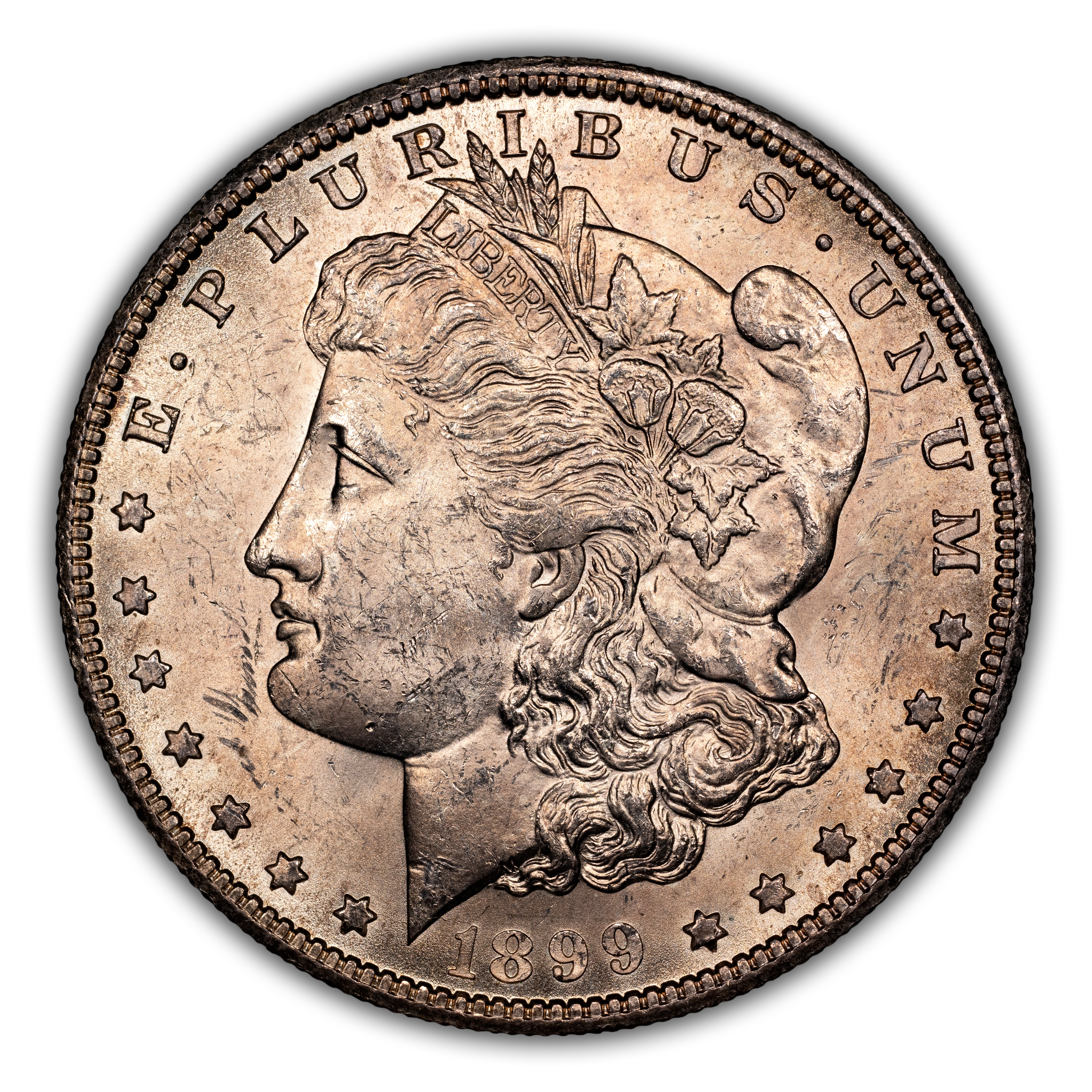 1899-O $1  Doubled 1, Die Breaks Reverse, VAM-11A MS thumbnail 18