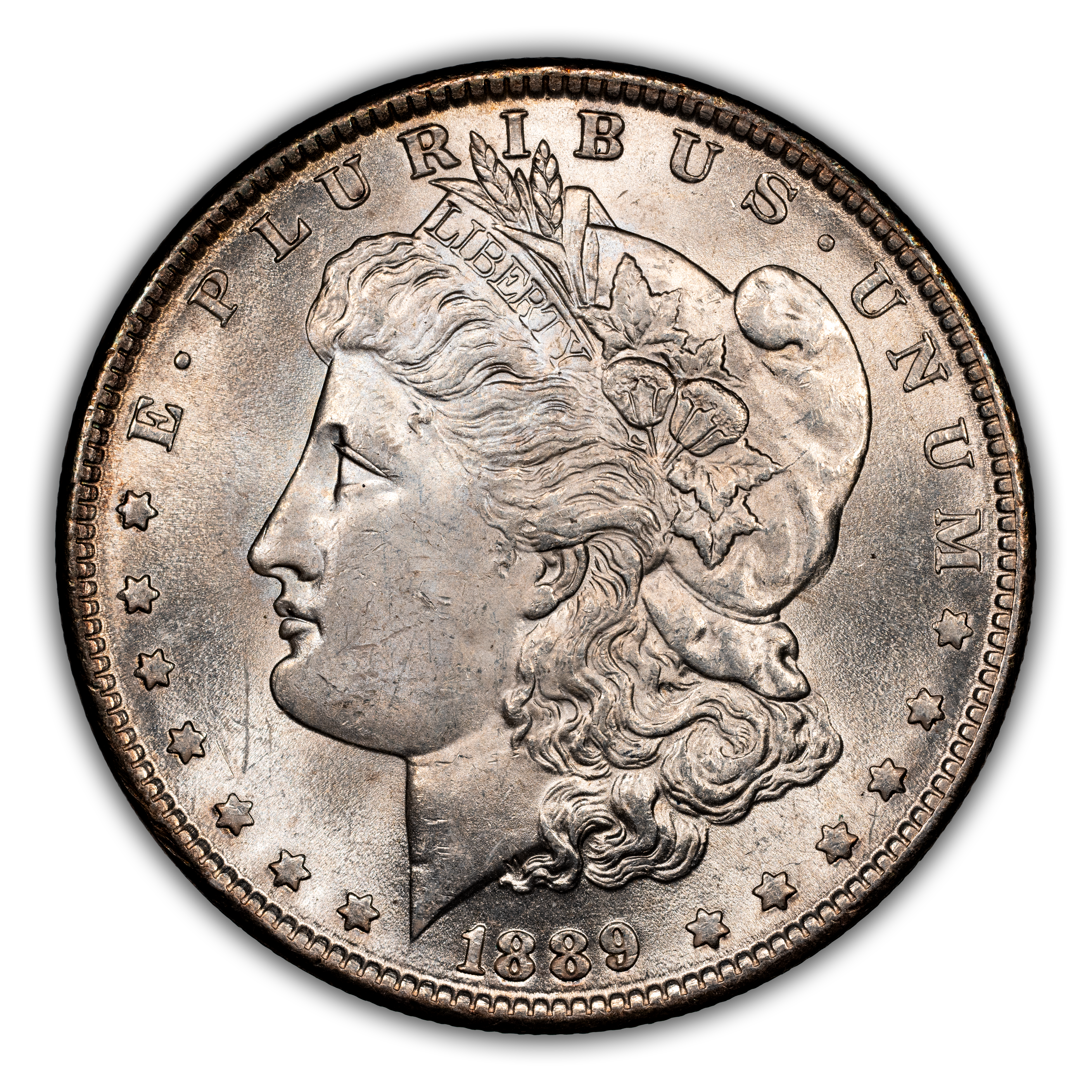 1889 $1  Clashed Dies, VAM-19B2 MS thumbnail 3