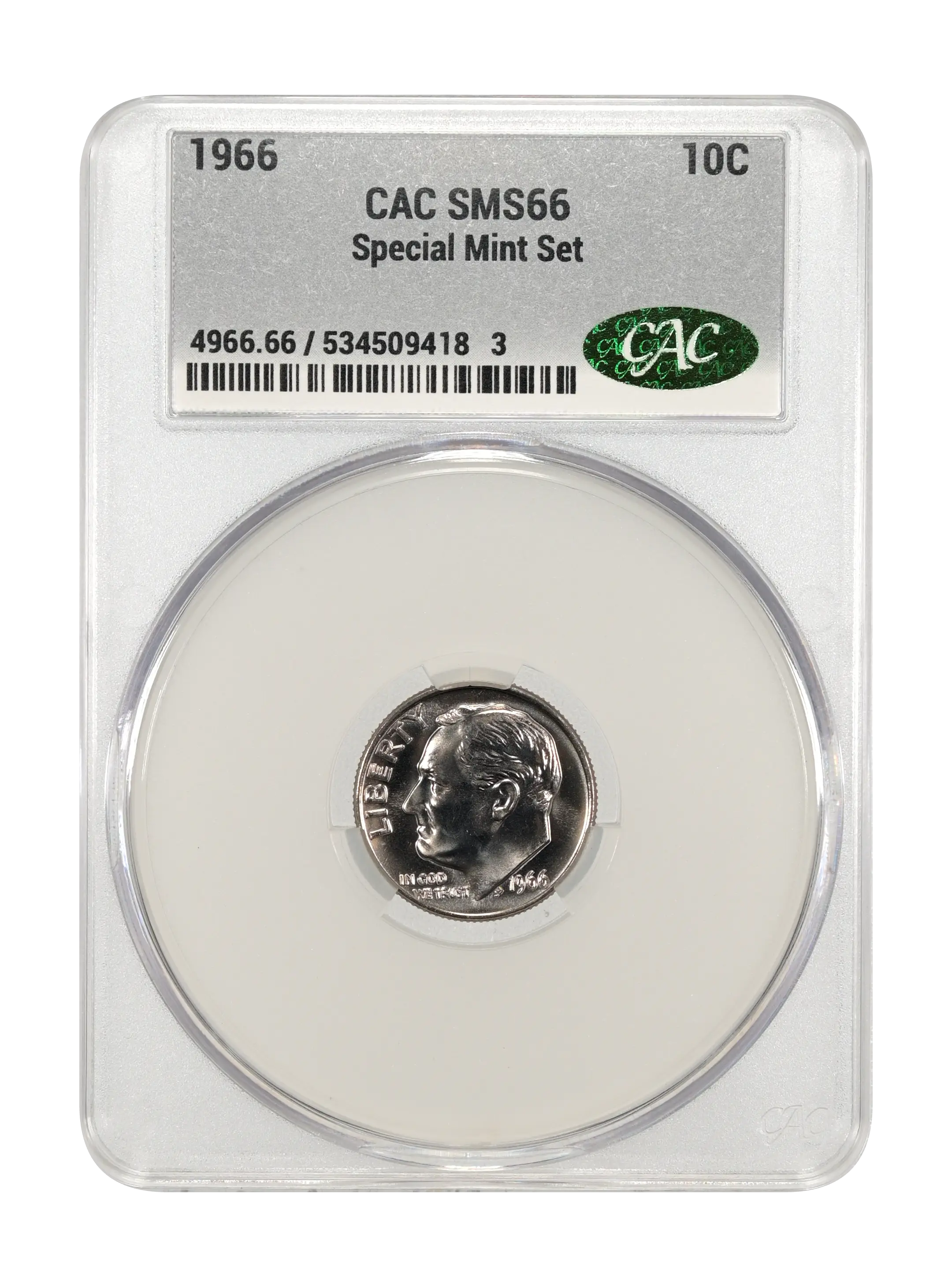 1966 10c Special Mint Set SMS thumbnail 17