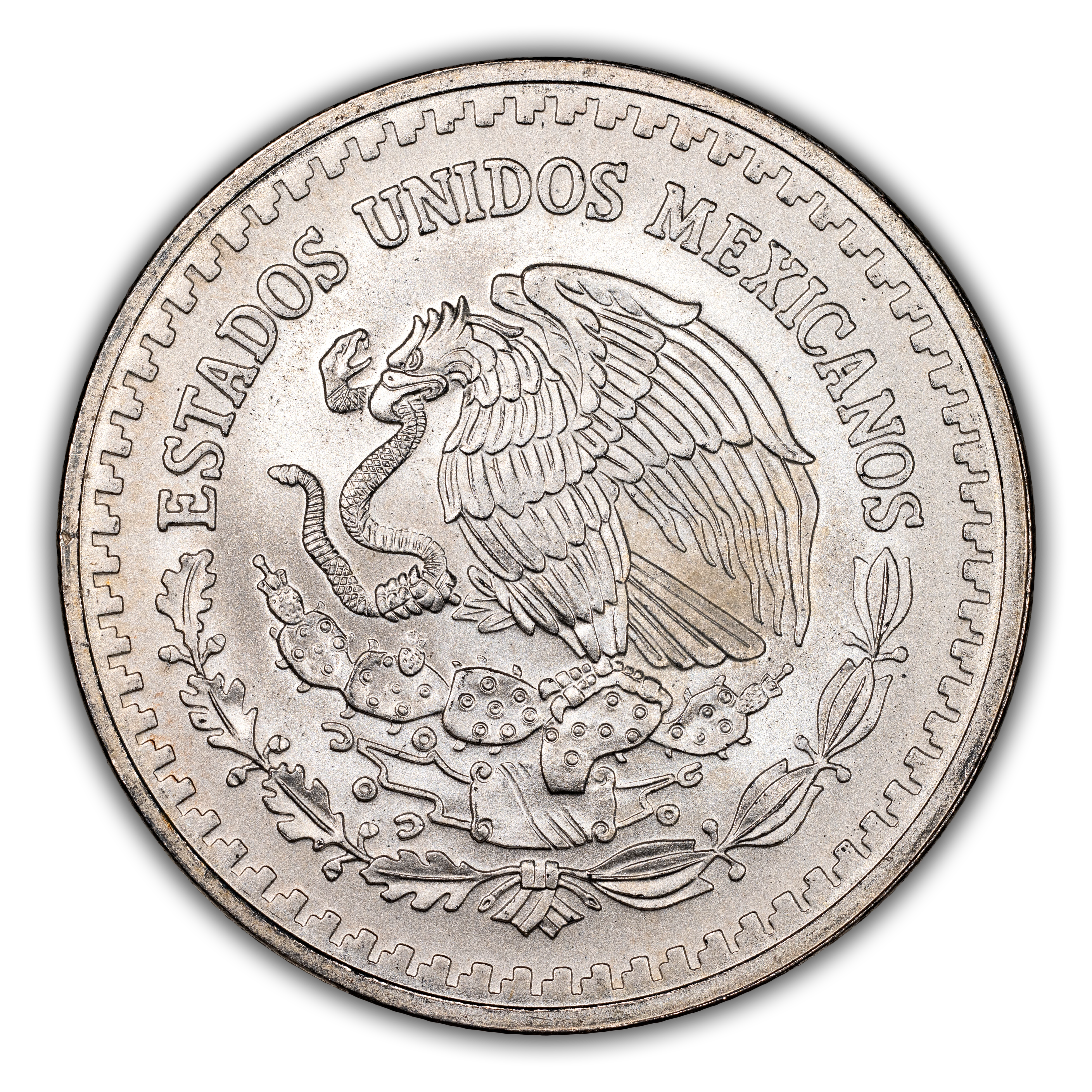 1995-Mo 1 Onza Libertad, Silver MS (KM-494.3) thumbnail 6