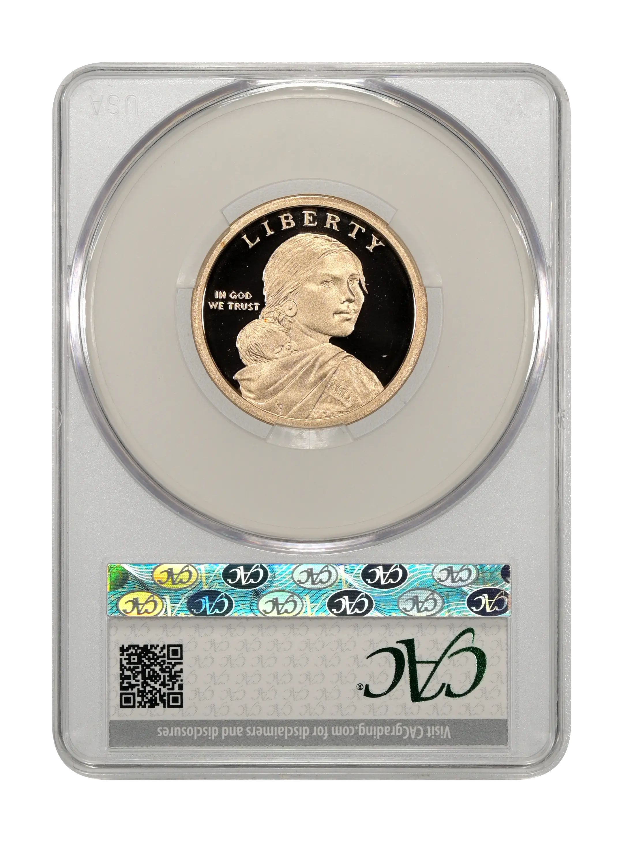 2016-S $1  Native American, Code Talkers PR DCAM thumbnail 8