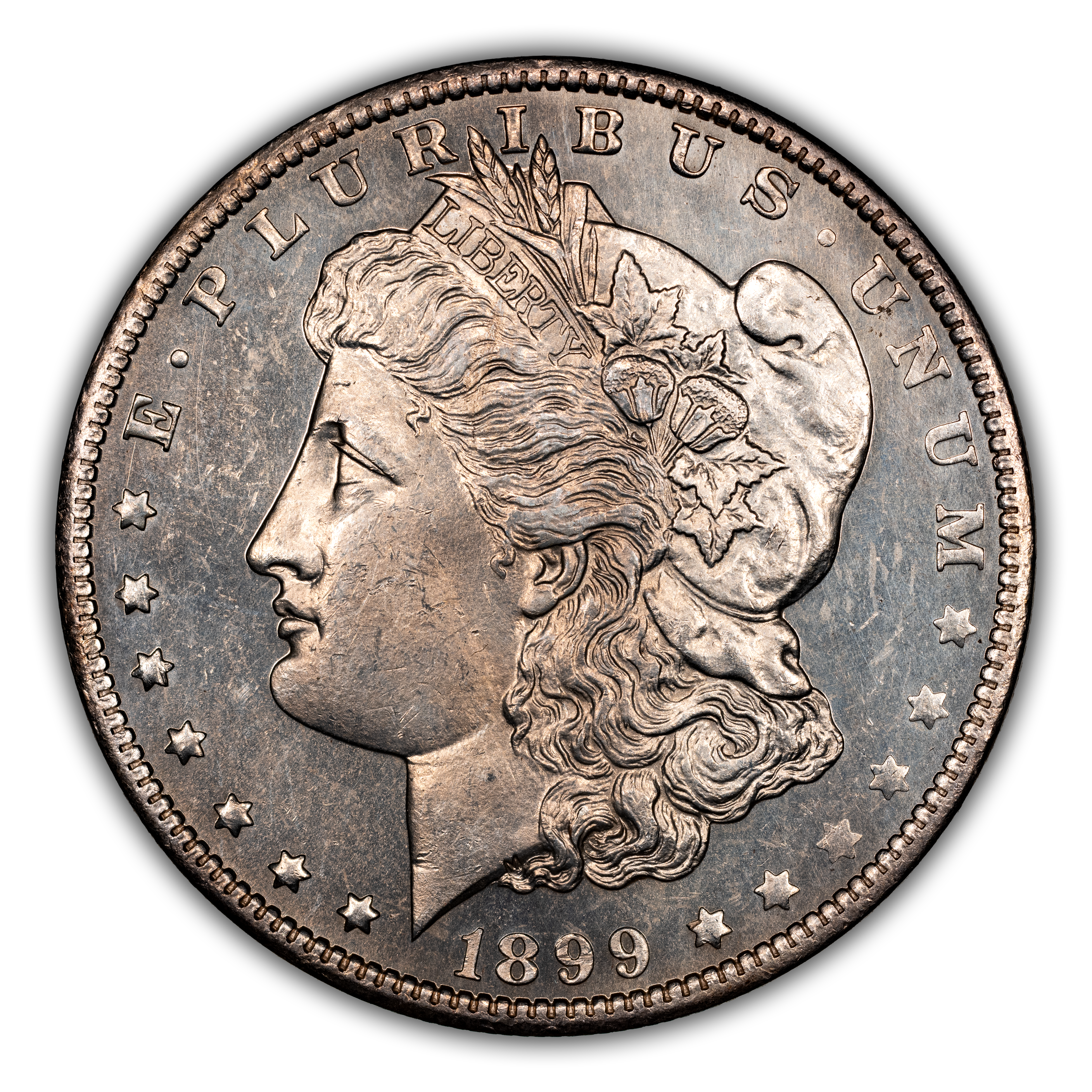 1899-O $1  Doubled 1, Die Breaks Reverse, VAM-11A MS thumbnail 19